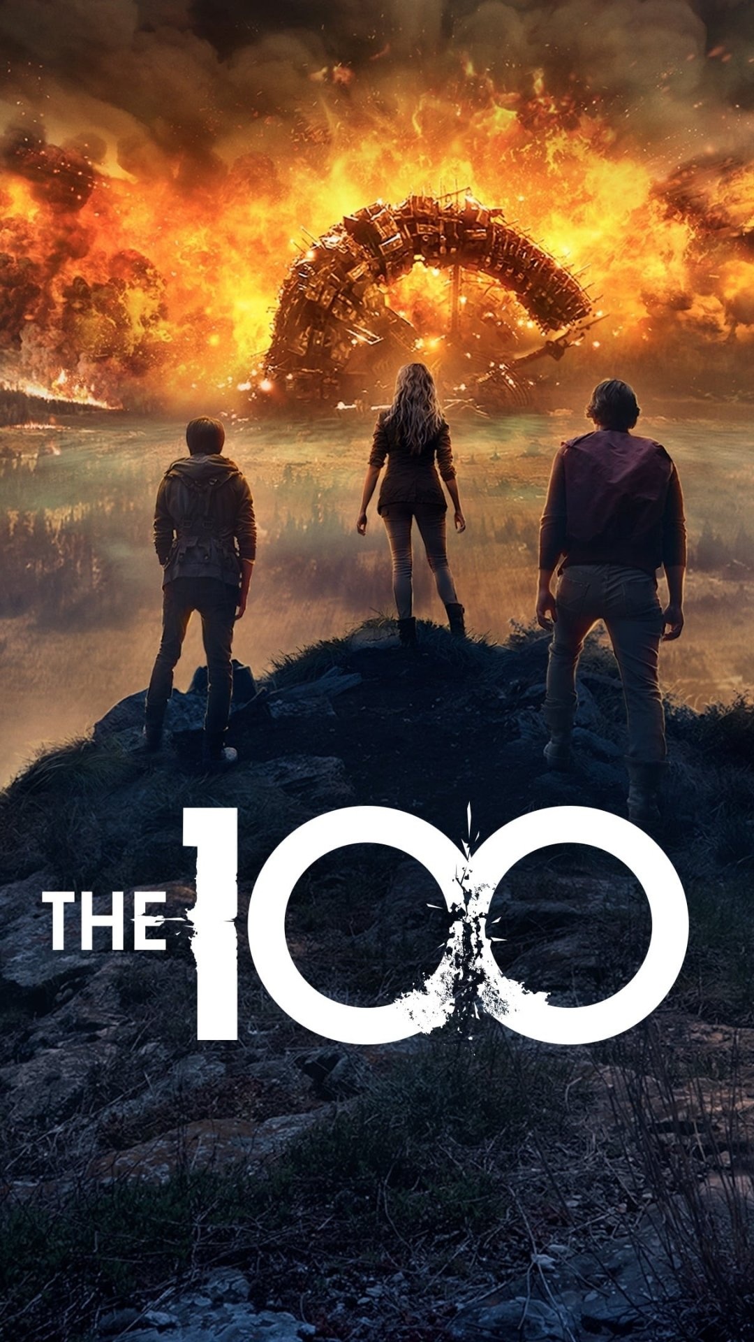 The 100, TV Show, 1080x1920 Full HD Phone