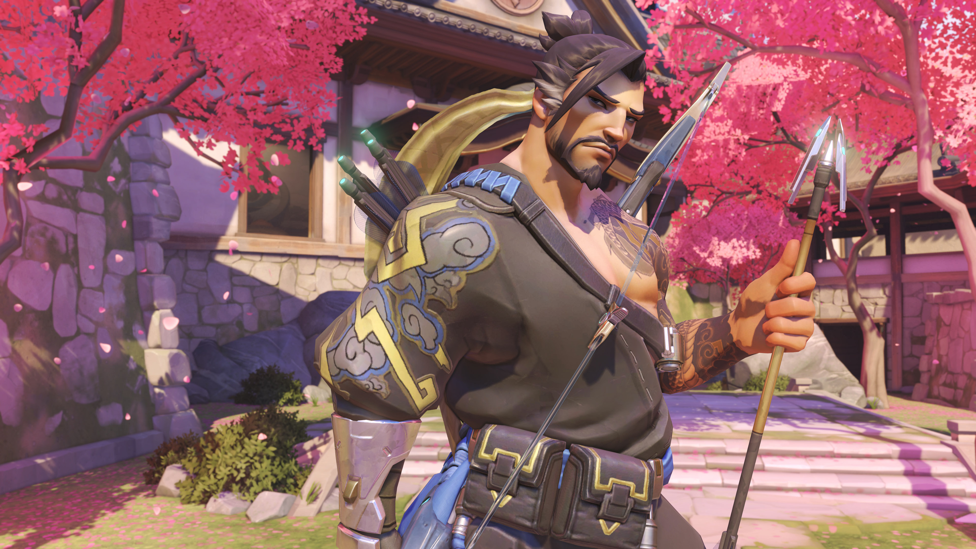 Overwatch Hanzo, 4K HD wallpapers, 3840x2160 4K Desktop