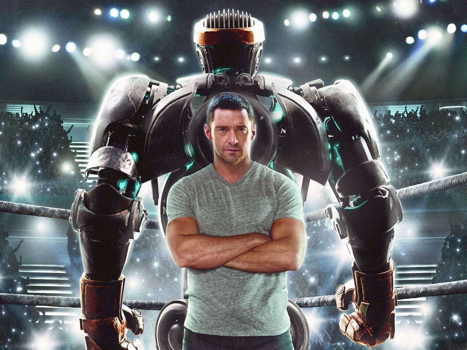 Real Steel, Hugh Jackman Wallpaper, 1920x1440 HD Desktop