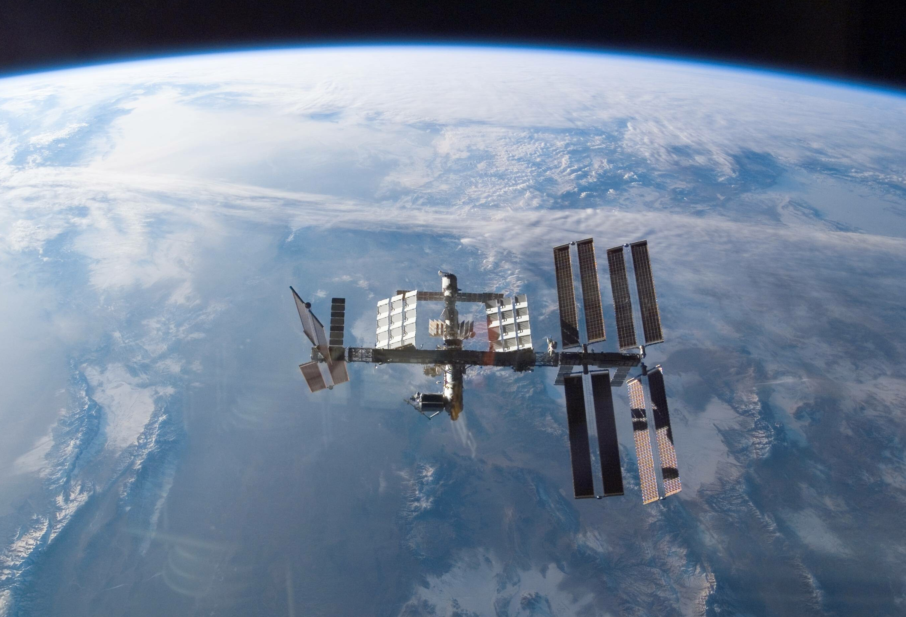 ISS, International space station, Space exploration, NASA, 3040x2070 HD Desktop