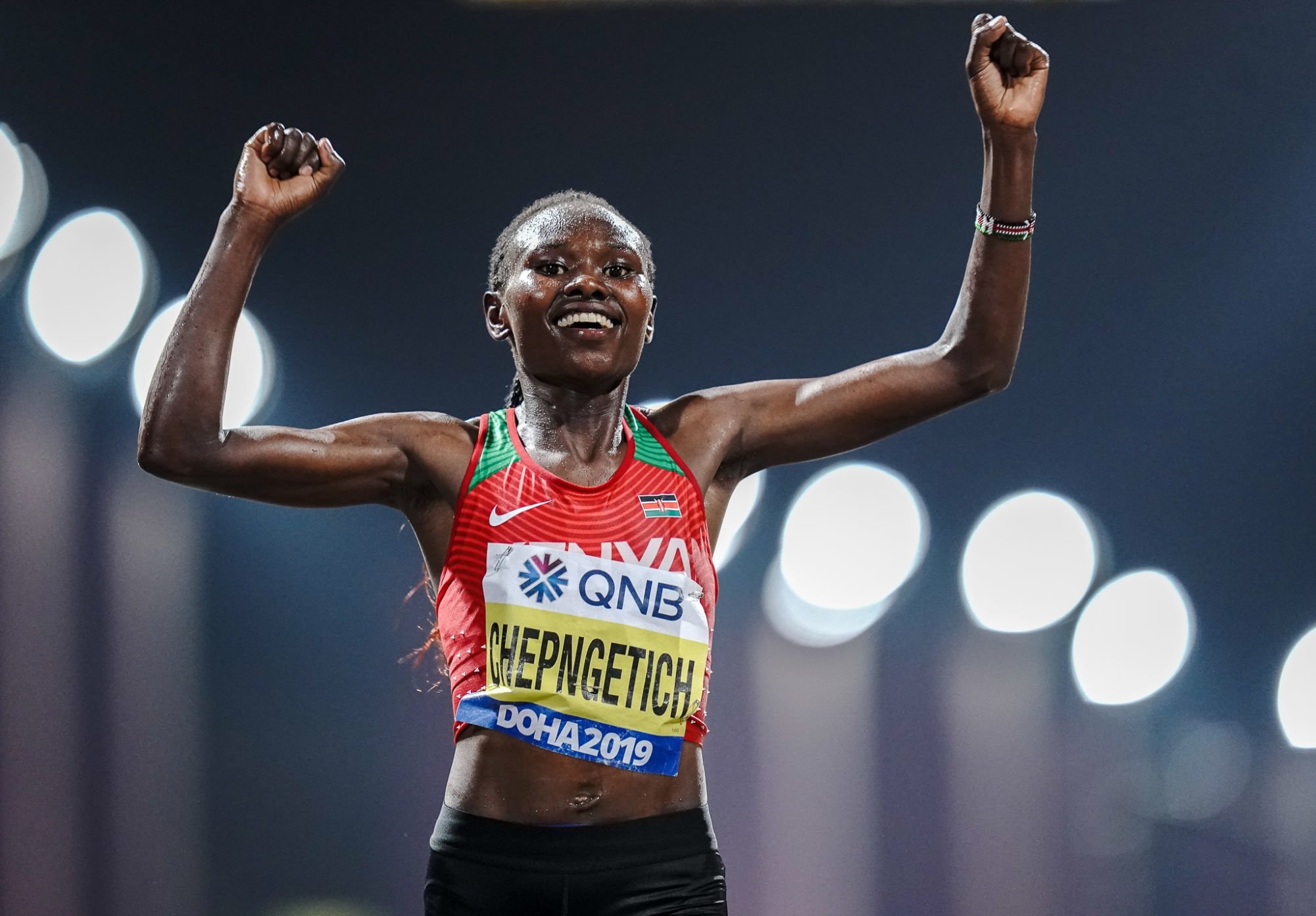 Doha 2019, Ruth Chepngetich Wallpaper, 2010x1400 HD Desktop