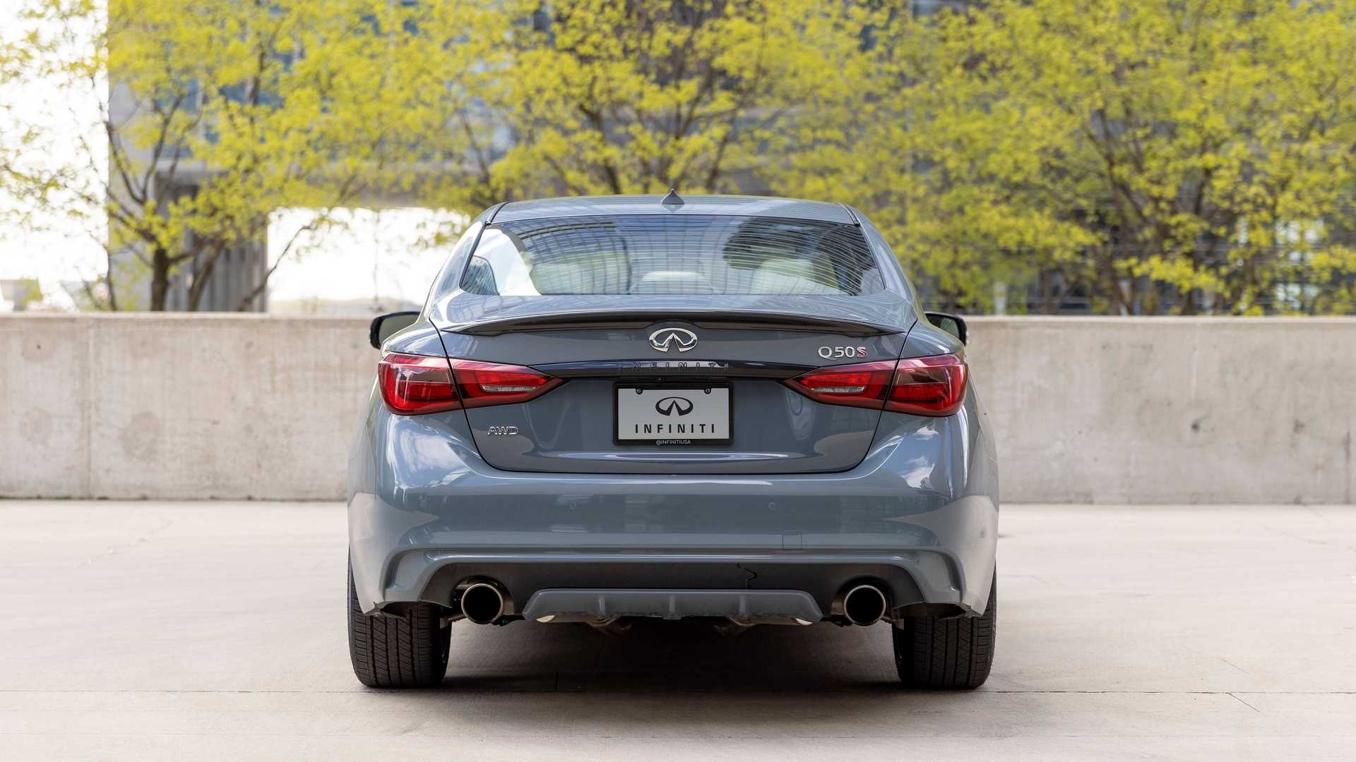 Infiniti Q50, 2022 model, Exquisite exterior design, Luxury sedan, 1920x1080 Full HD Desktop