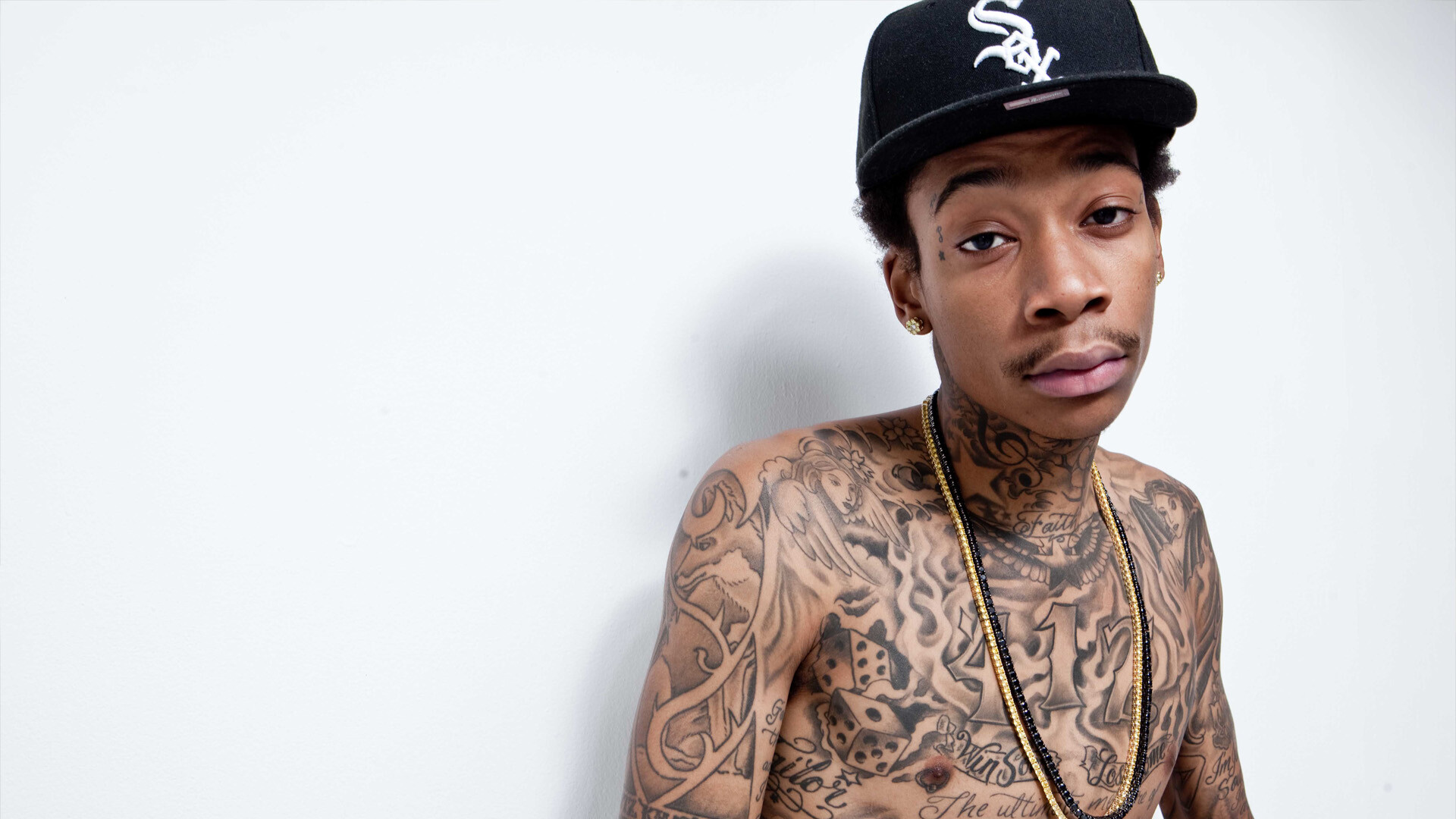 Wiz Khalifa, Hip hop rap, Tattoo wallpapers, 1920x1080 Full HD Desktop