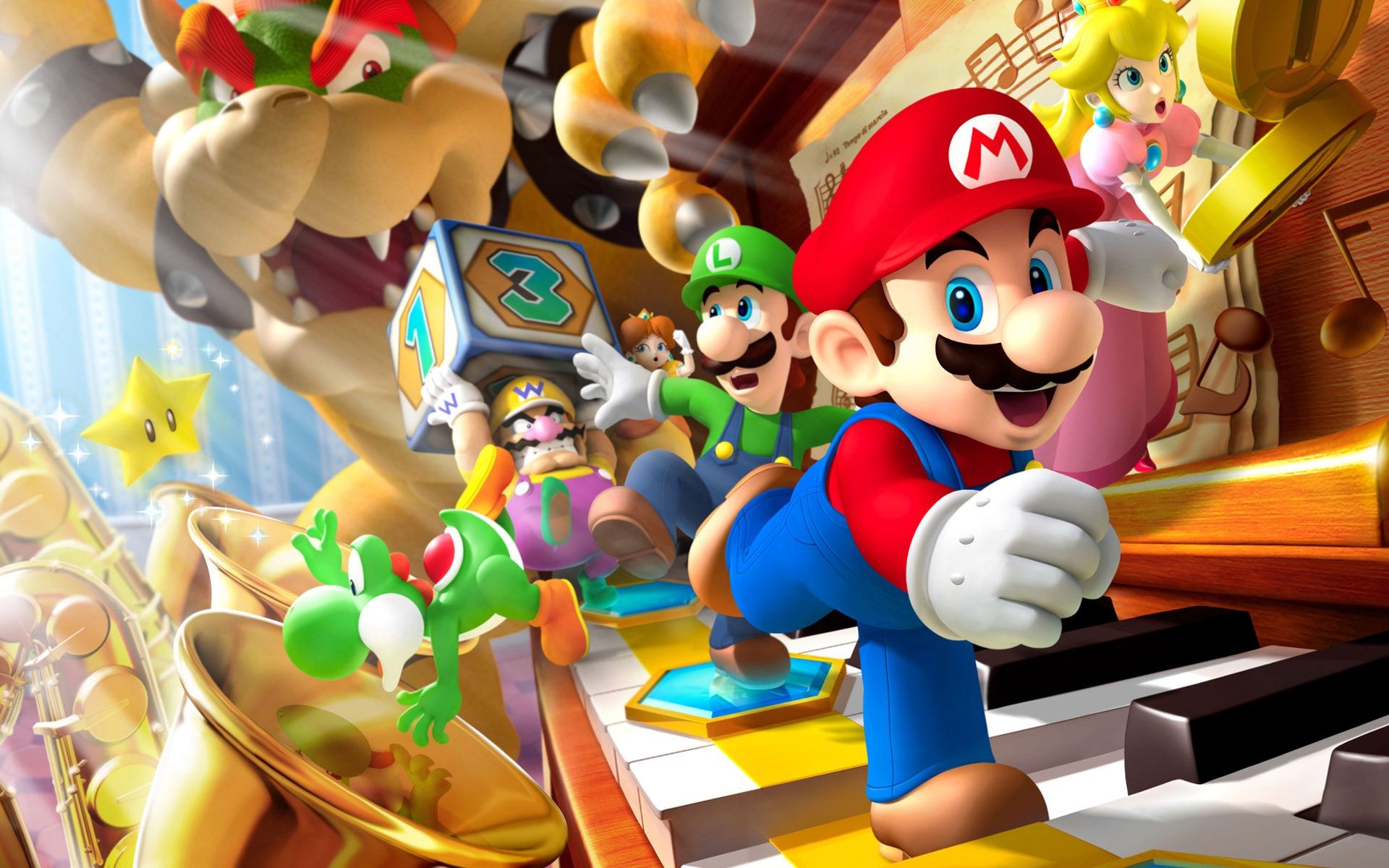 Mario, 4K Mario, Wallpapers, 1920x1200 HD Desktop