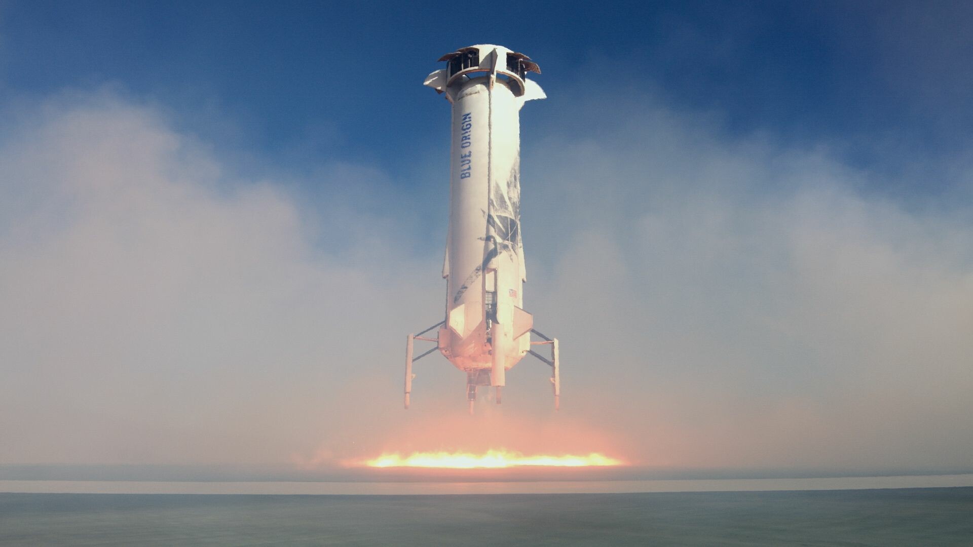 Blue Origin, Cutting-edge technology, Mobile backgrounds, Space exploration, 1920x1080 Full HD Desktop