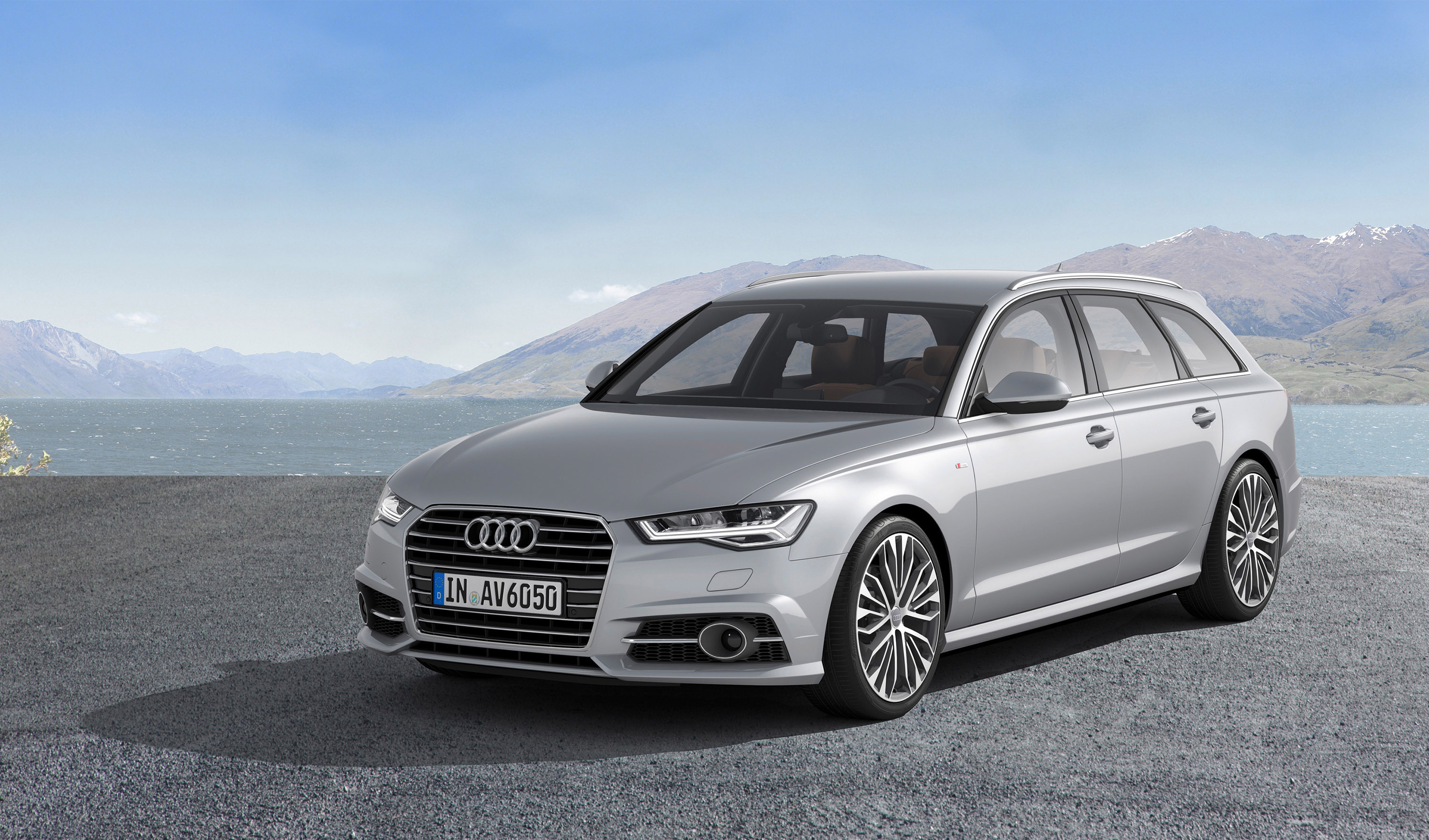 Audi A6, Avant 2016, Striking design, Luxury wagon, 3000x1770 HD Desktop