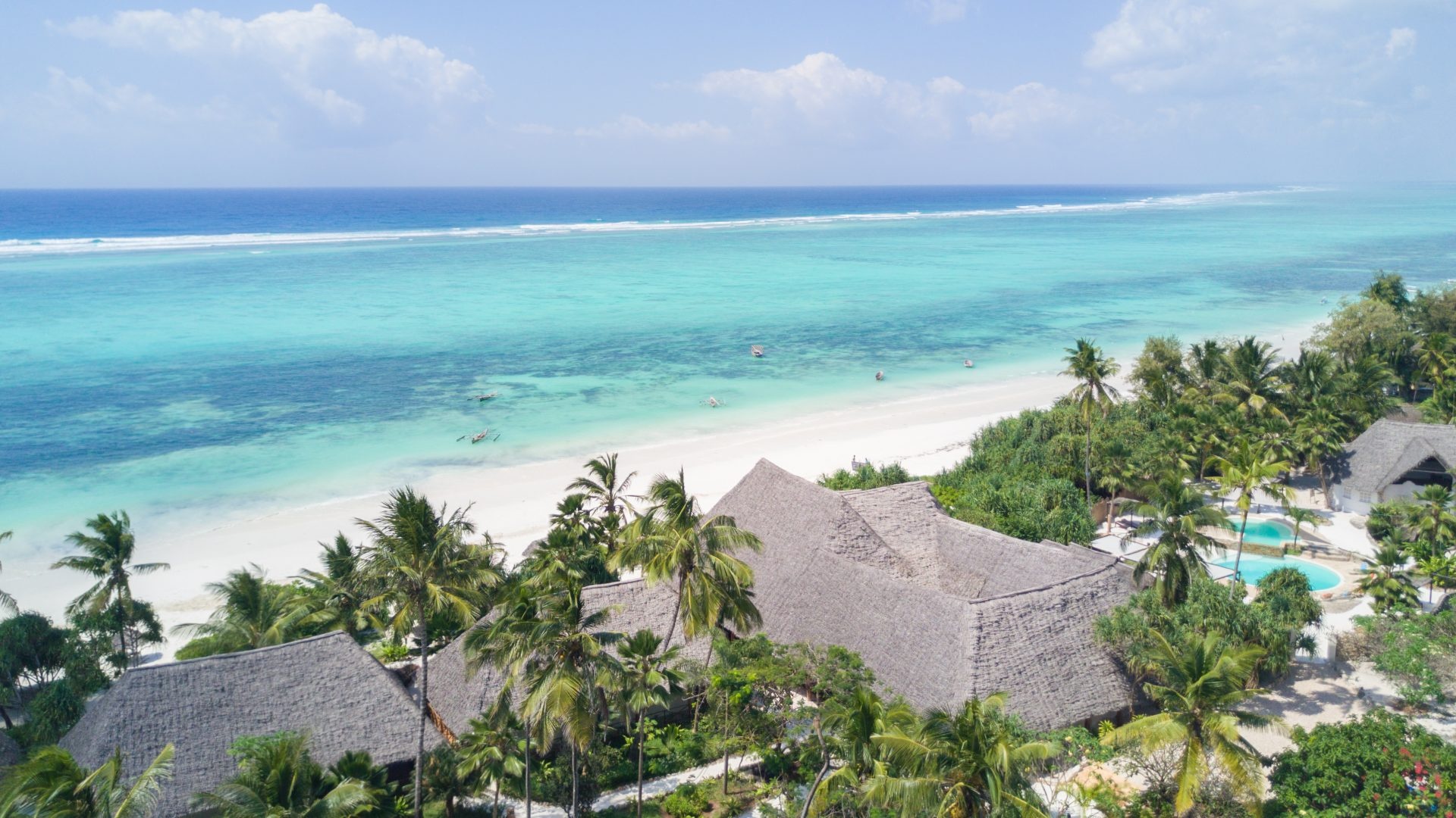 Matemwe Beach, Tanzania safari, Exquisite beachfront, Tropical paradise, 1920x1080 Full HD Desktop