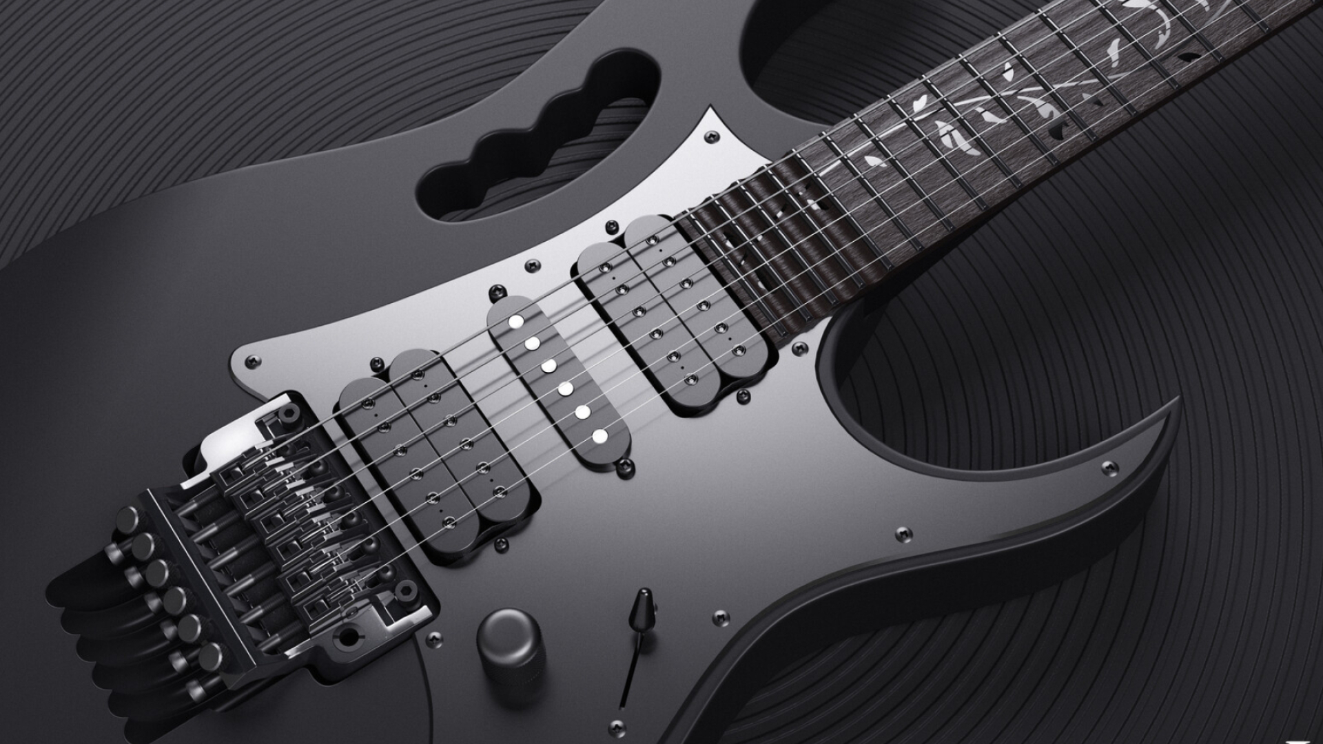 Artistic rendition, Dark Matter concept, Ibanez Jem, Visual masterpiece, 1920x1080 Full HD Desktop