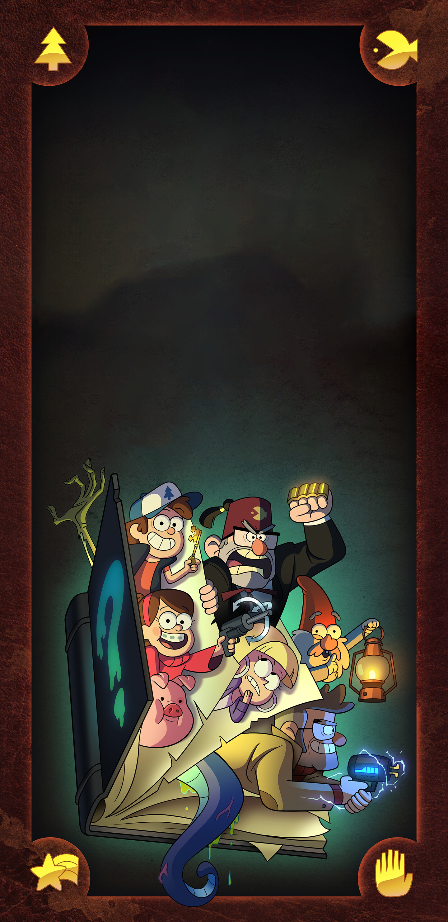 Gravity Falls lost legends, Smart phone wallpapers, Fall crafts DIY, 1440x2960 HD Phone