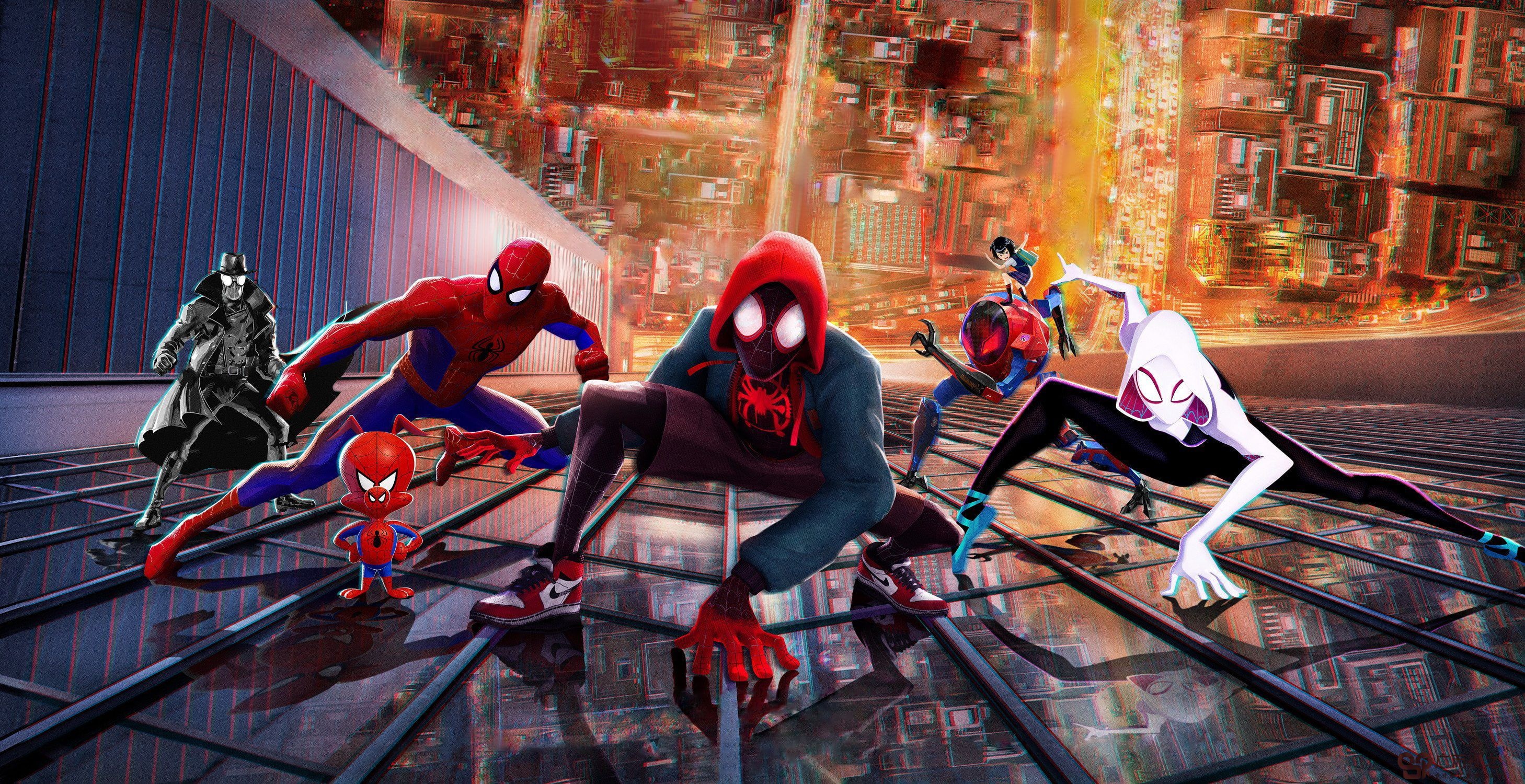 Spider-Man: Into the Spider-Verse, Gwen Stacy (Spider-Man) Wallpaper, 2920x1500 HD Desktop