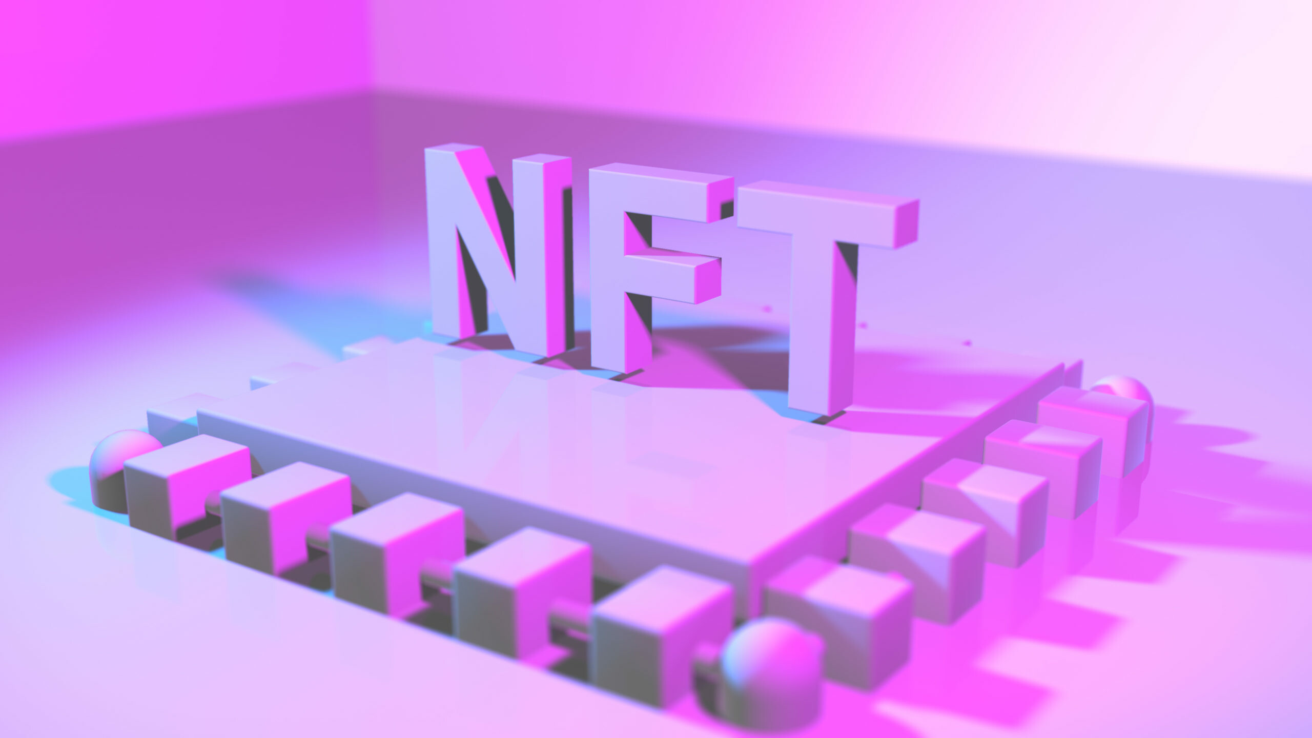 NFT (Non-Fungible Token) wallpaper, Digital collectibles, Unique digital assets, Future of art, 2560x1440 HD Desktop