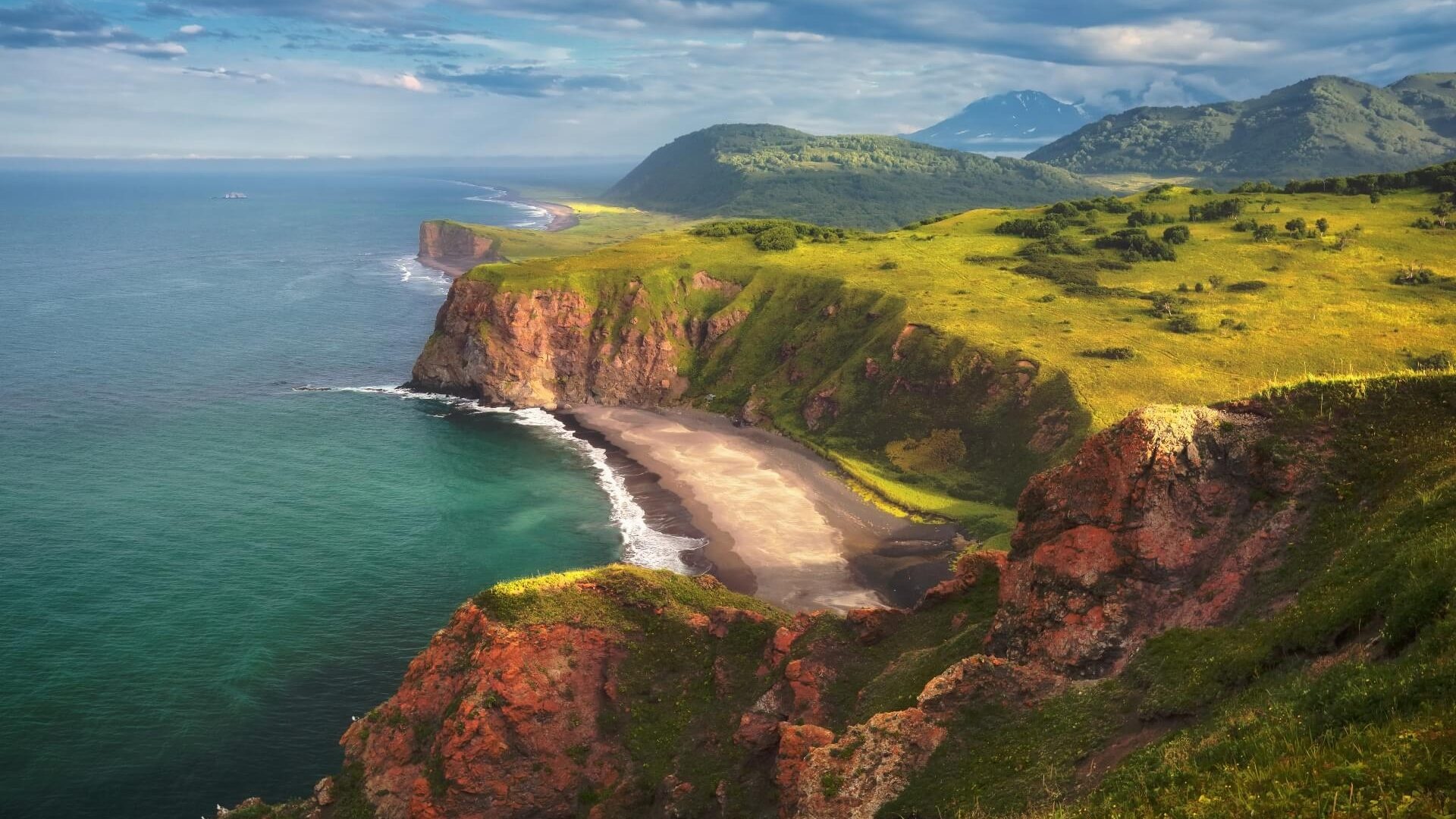 Pacific Ocean, Travels, Kamchatka Peninsula, Russian, 1920x1080 Full HD Desktop