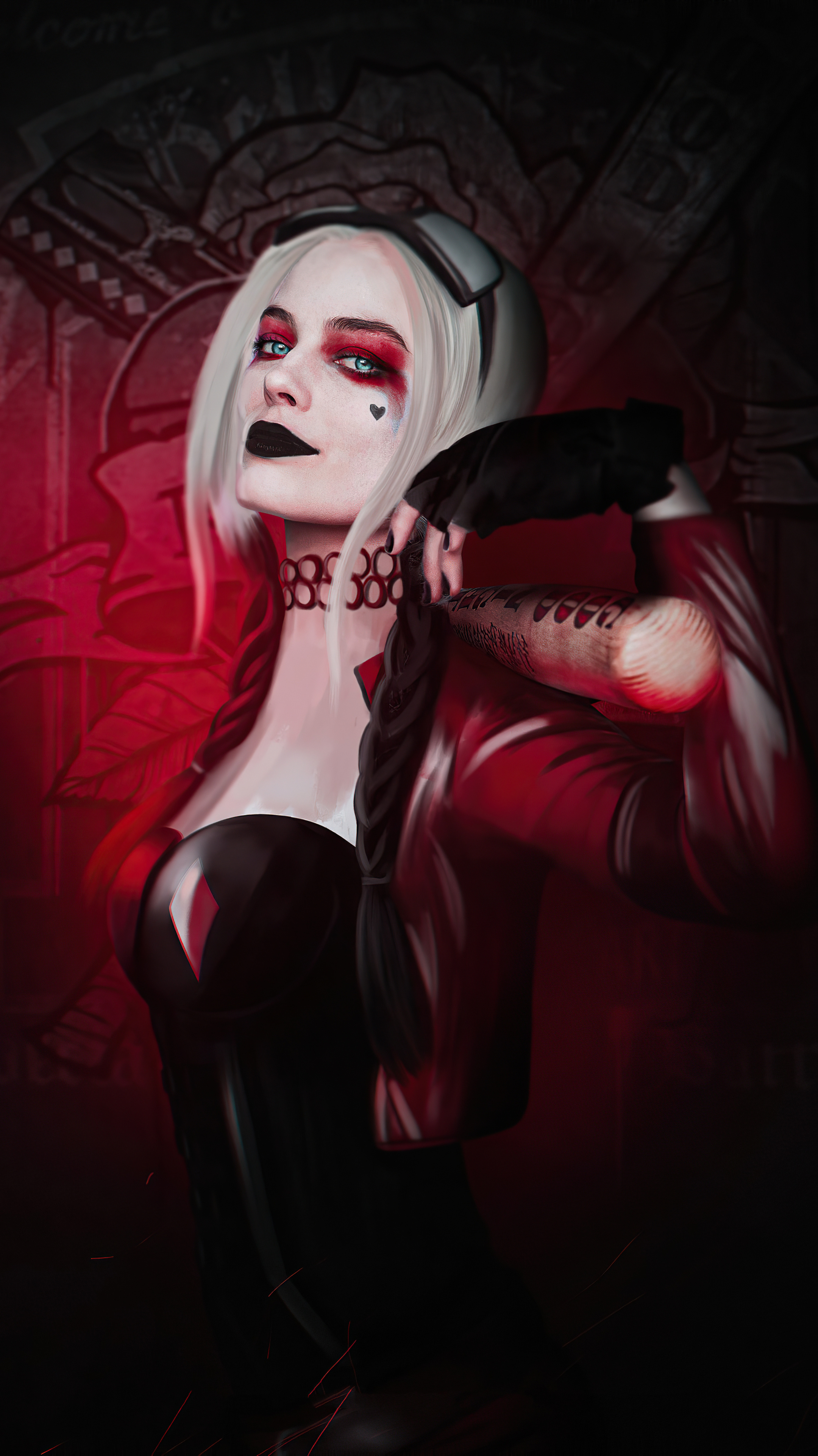 Harley Quinn, Margot Robbie, Sony Xperia X, 4K, 2160x3840 4K Phone