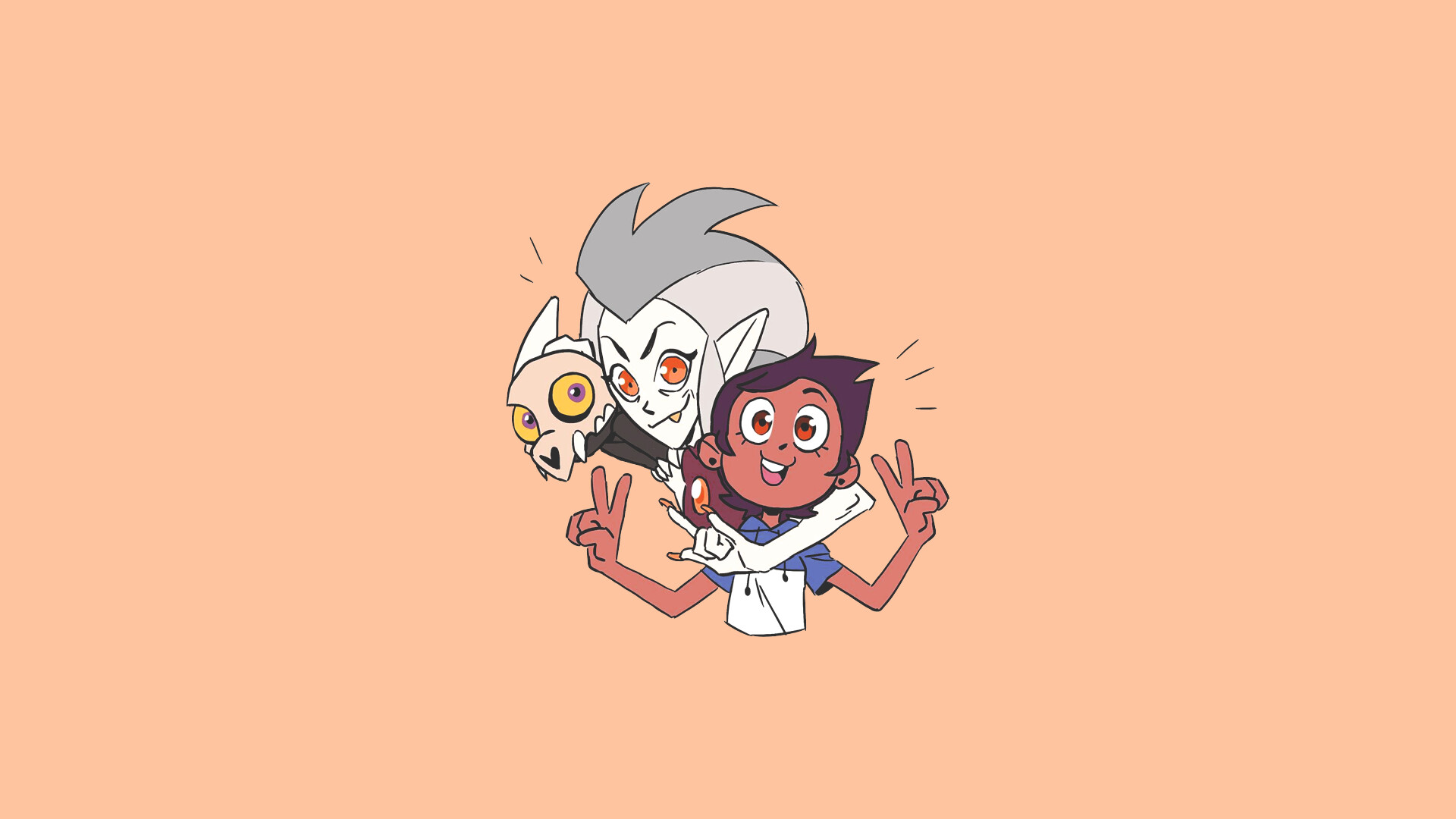 Luz and Eda, The Owl House Wallpaper, 1920x1080 Full HD Desktop