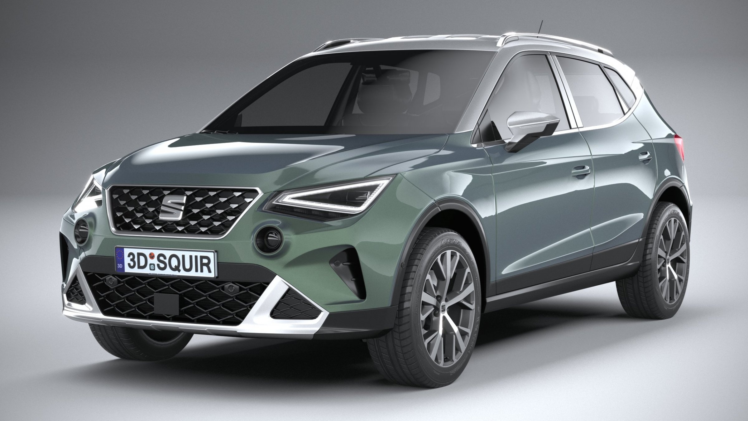 SQUIR, Seat Arona Wallpaper, 2400x1350 HD Desktop