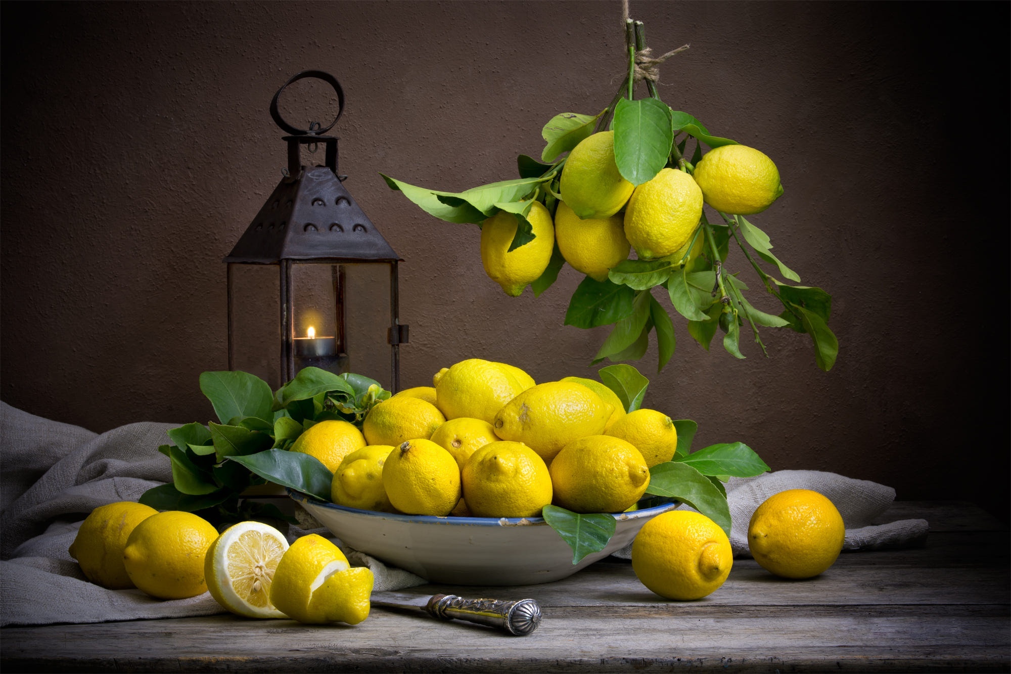 Lemon HD wallpaper, Citrusy freshness, Yellow zest, Vibrant and lively, 2000x1340 HD Desktop