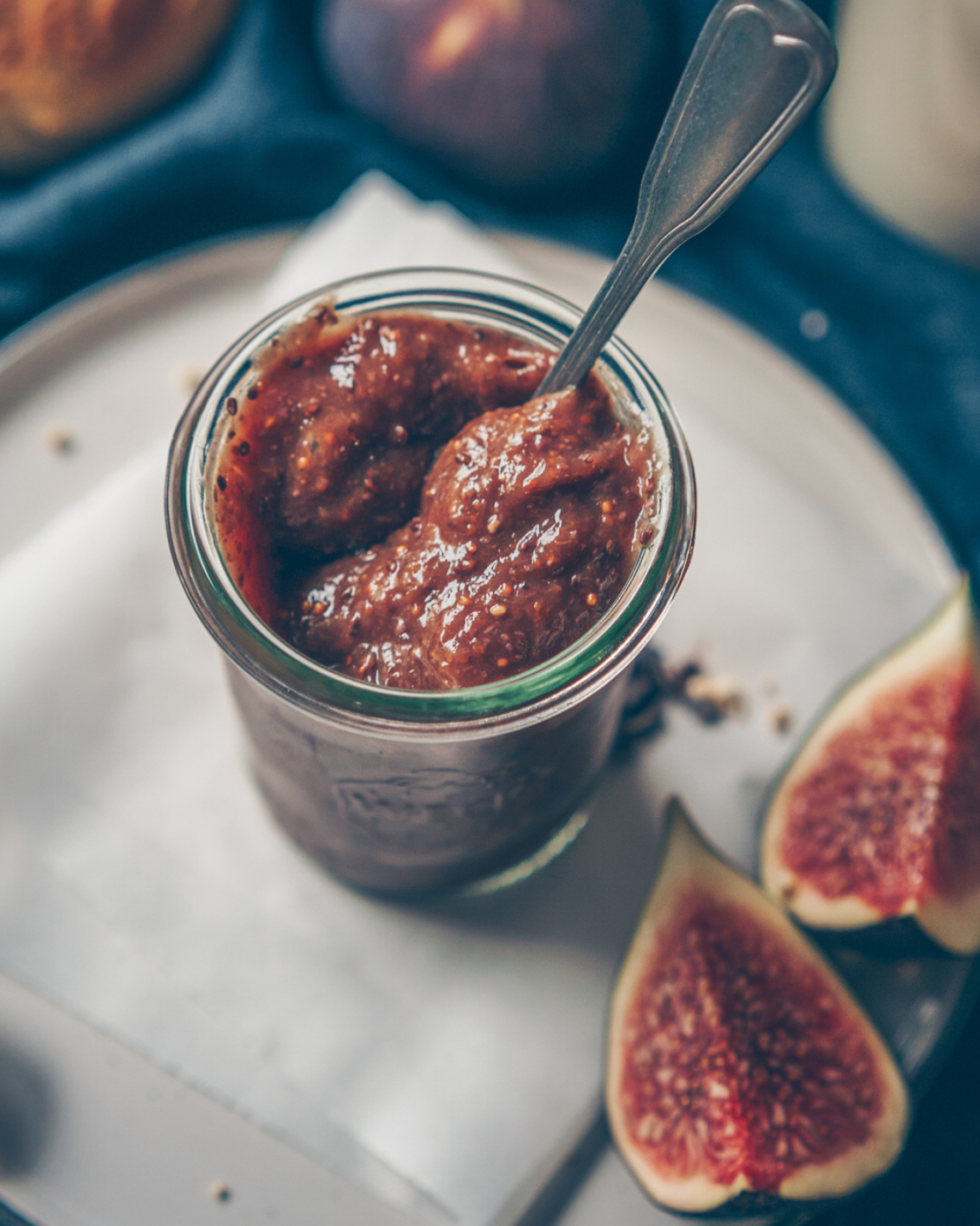 Easy fig jam, Vegan, GF, SF, 1640x2050 HD Phone