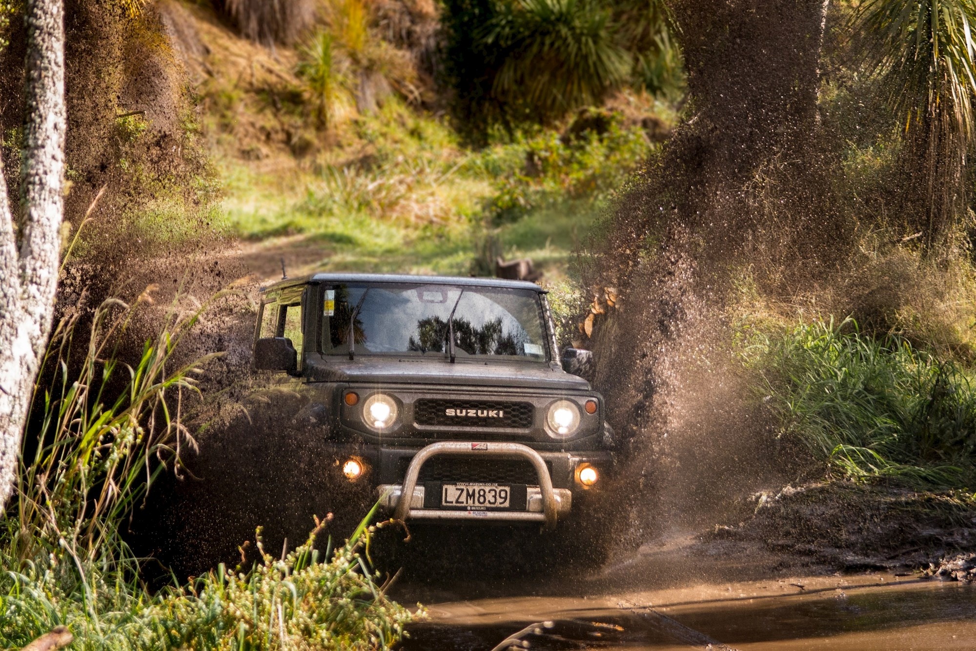 Suzuki Jimny, Off-road Driving Wallpaper, 2000x1340 HD Desktop