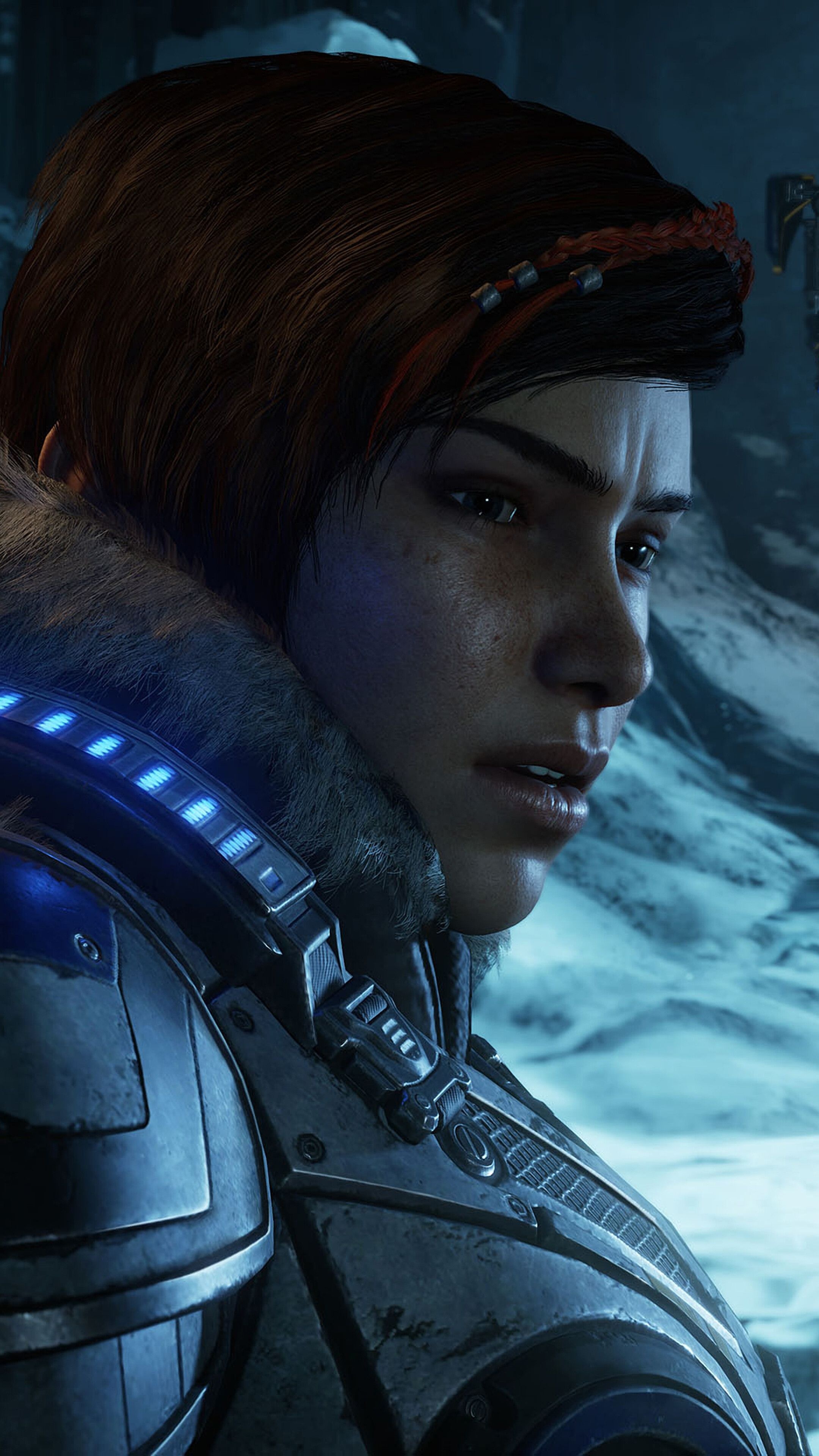 Gears 5, Kait Diaz, Top free backgrounds, 2160x3840 4K Phone