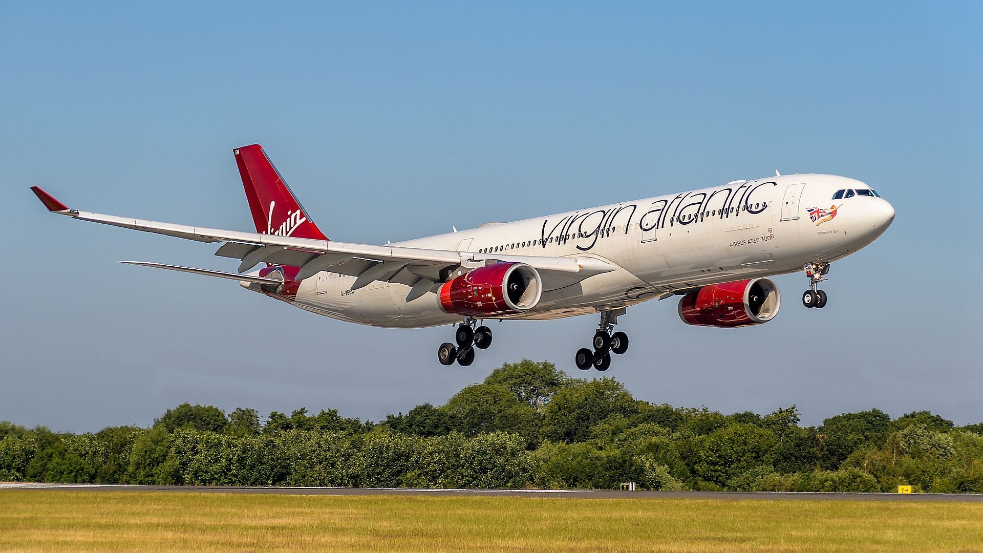 Virgin Atlantic, Transatlantic flights, Orlando to Edinburgh, Air travel news, 1920x1080 Full HD Desktop