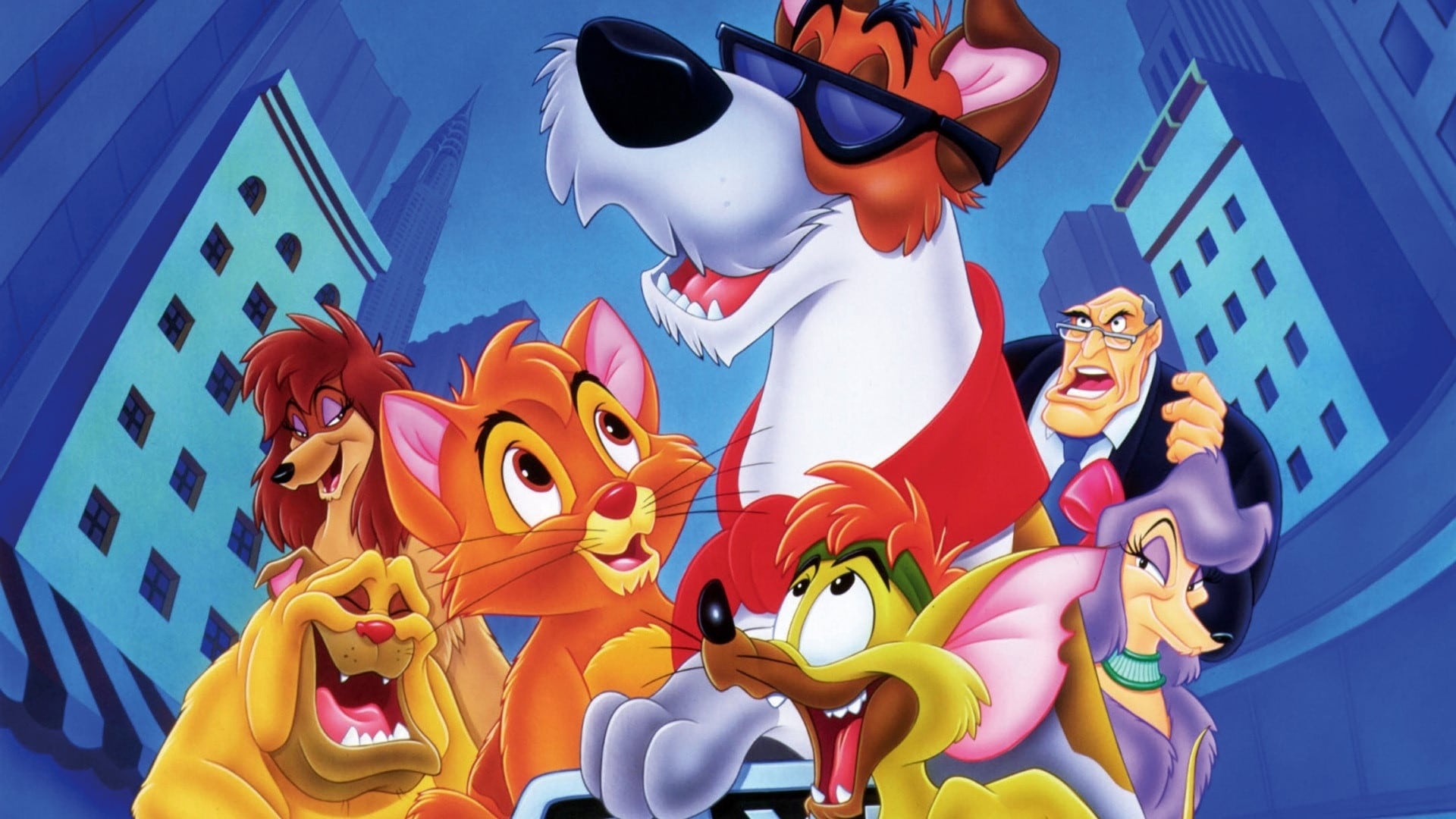 Oliver \u0026 Company 1988 - Backdrops The Movie Database TMDB 1920x1080