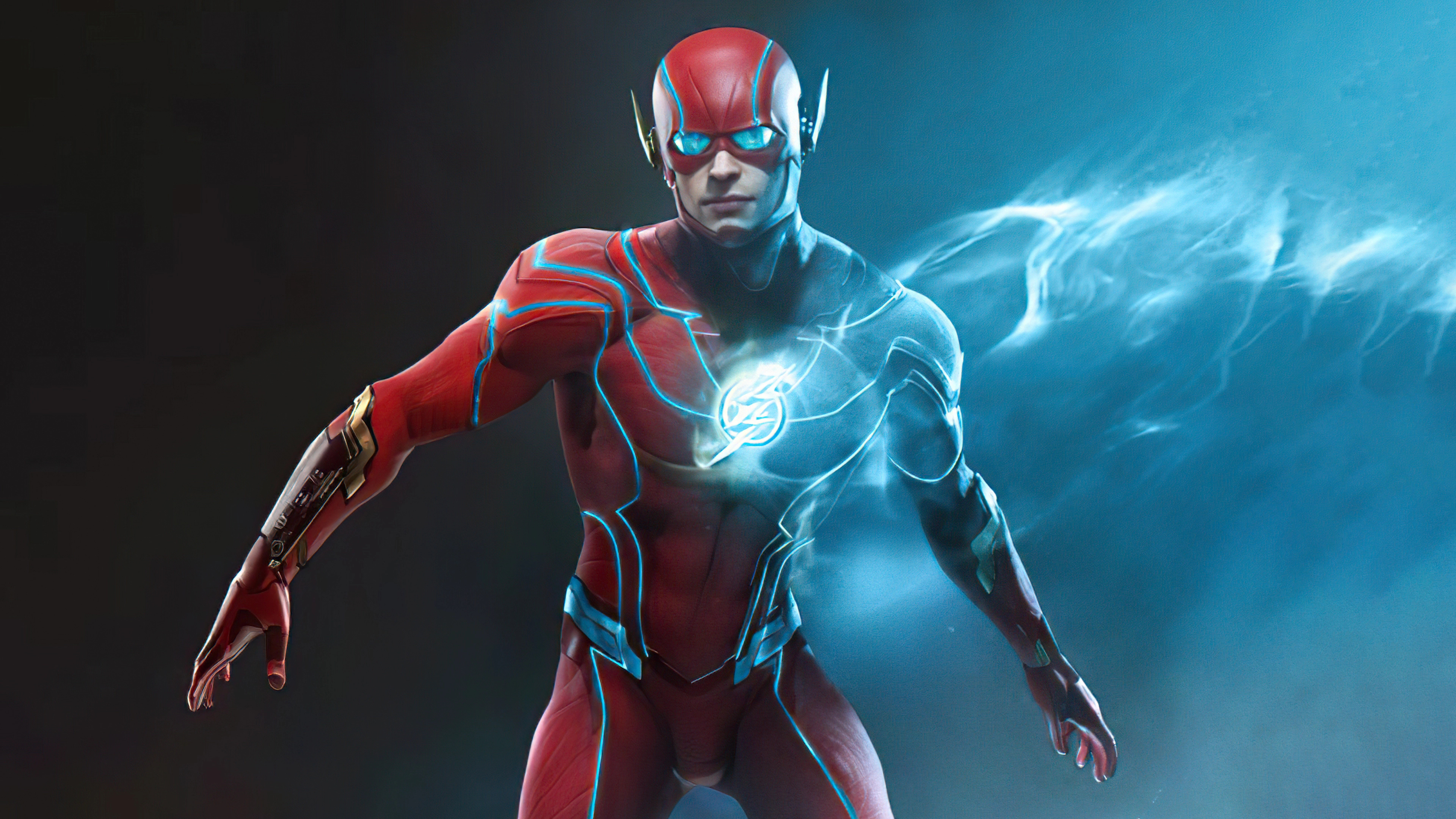 Flash Barry Allen wallpaper, 4K Ultra HD, Wallpaper ID9255, Small screen superhero, 3840x2160 4K Desktop