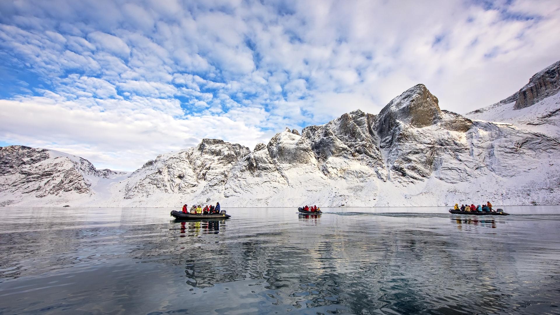 Baffin Explorer, Narwhals and polar bears, 1920x1090 HD Desktop