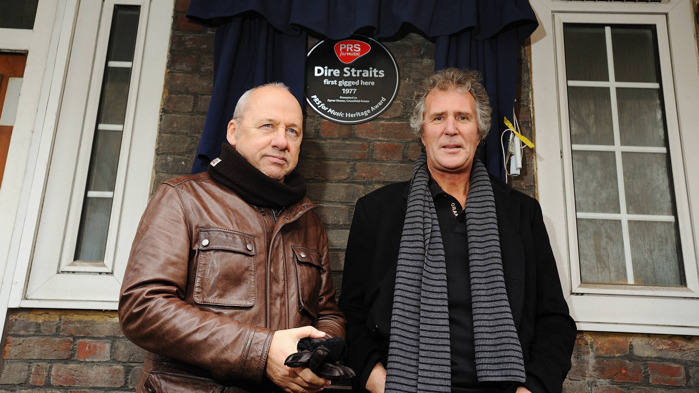 Mark Knopfler and John Illsey, Dire Straits Wallpaper, 2400x1350 HD Desktop