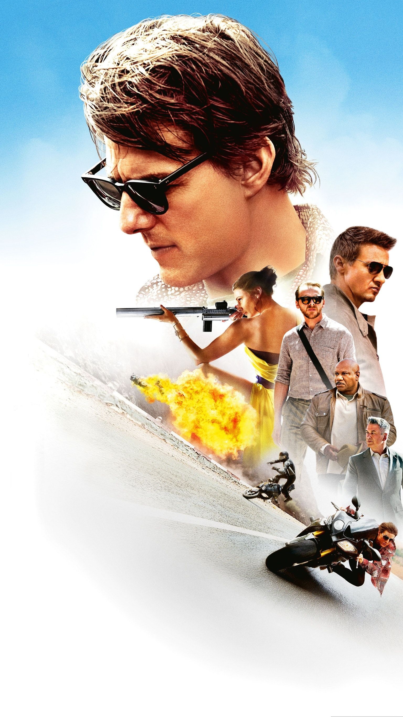 Mission: Impossible Rogue Nation phone wallpaper, Tom Cruise's unforgettable role, Captivating movie experience, 1540x2740 HD Phone