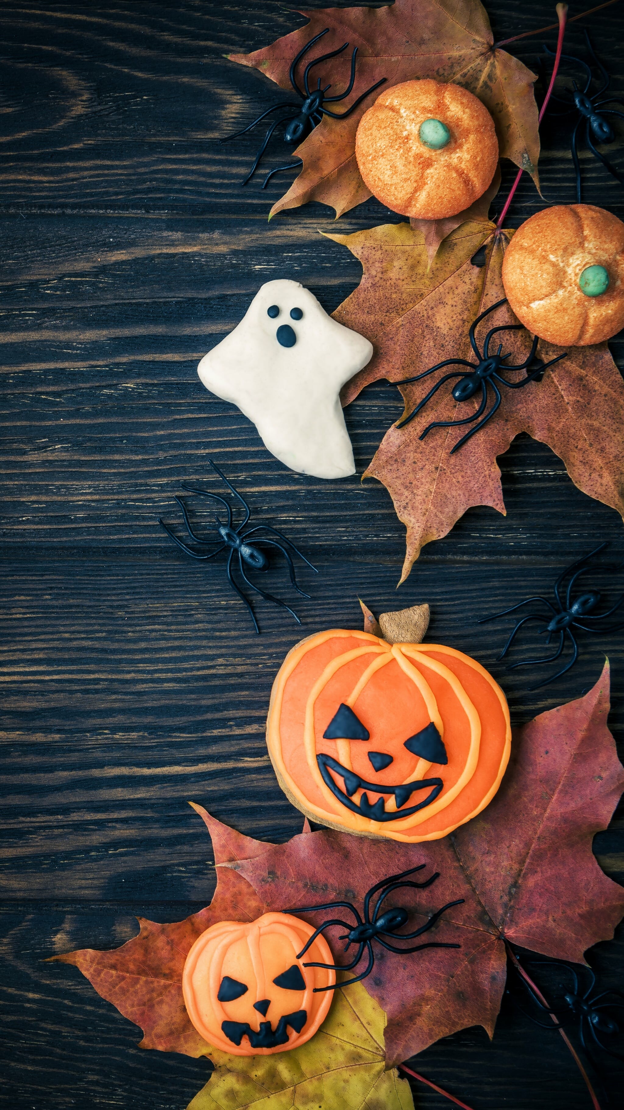 Halloween delights, iPhone wallpapers, Creepy celebrations, Chilling visuals, 2050x3650 HD Phone