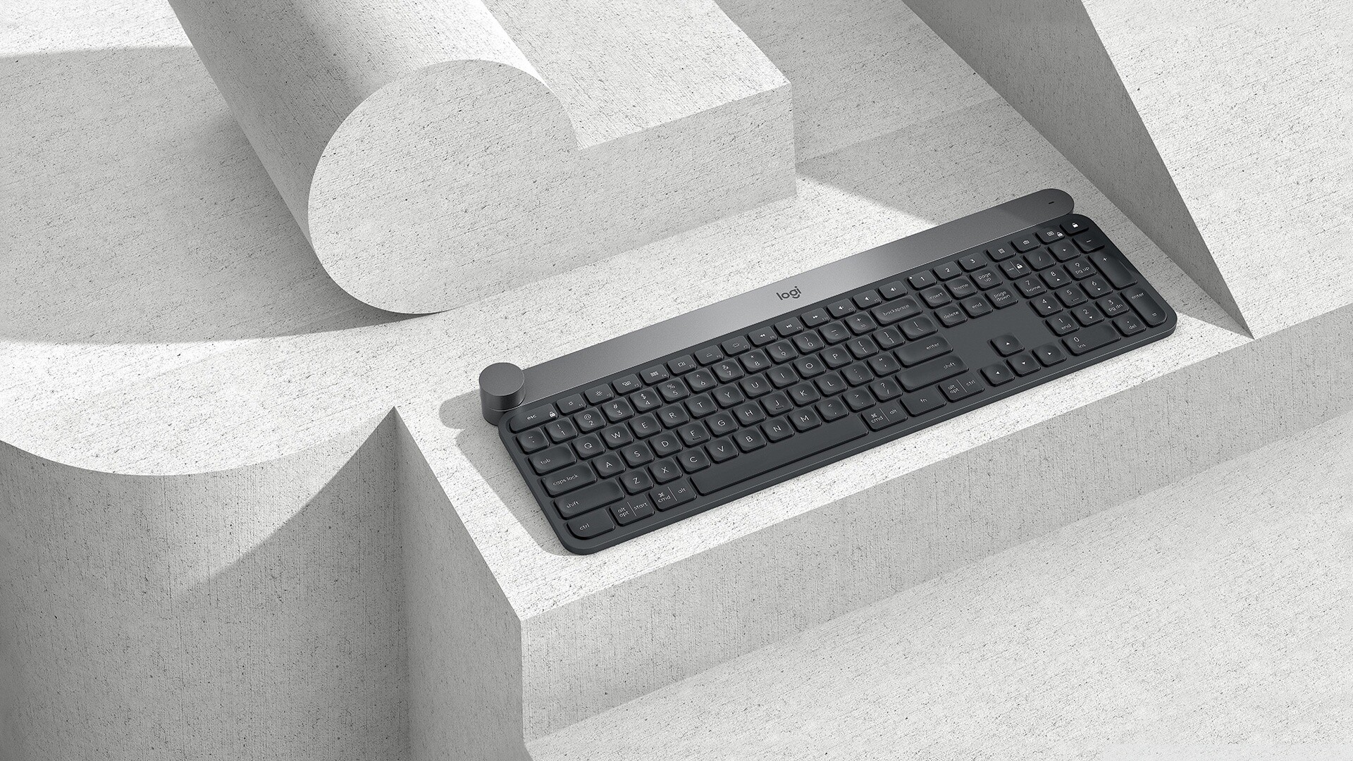 Logitech Craft wireless keyboard, Elegant design, Precision control, Productivity, 1920x1080 Full HD Desktop