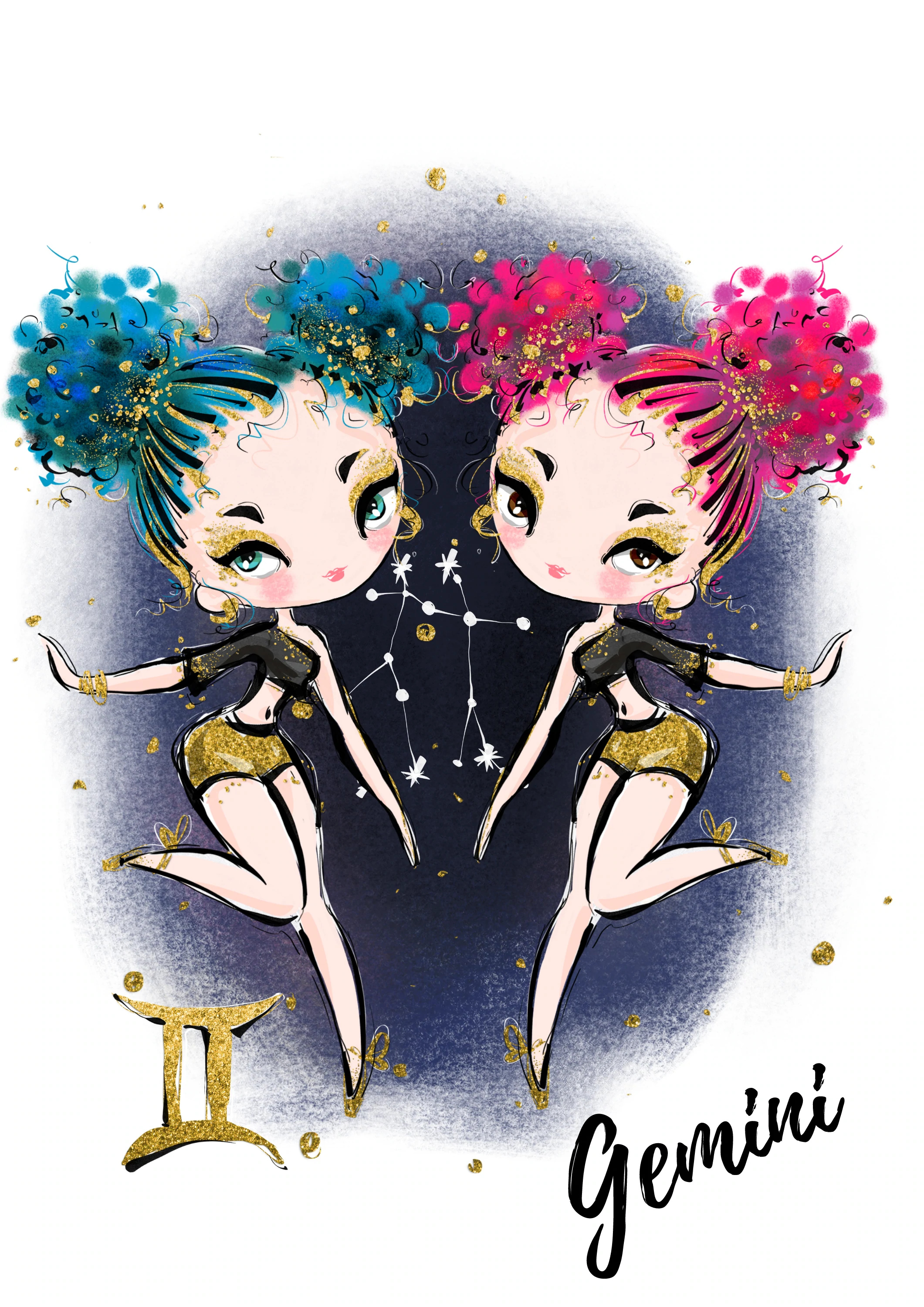 Gemini zodiac sign, Ivy's inventions, 2130x3000 HD Phone
