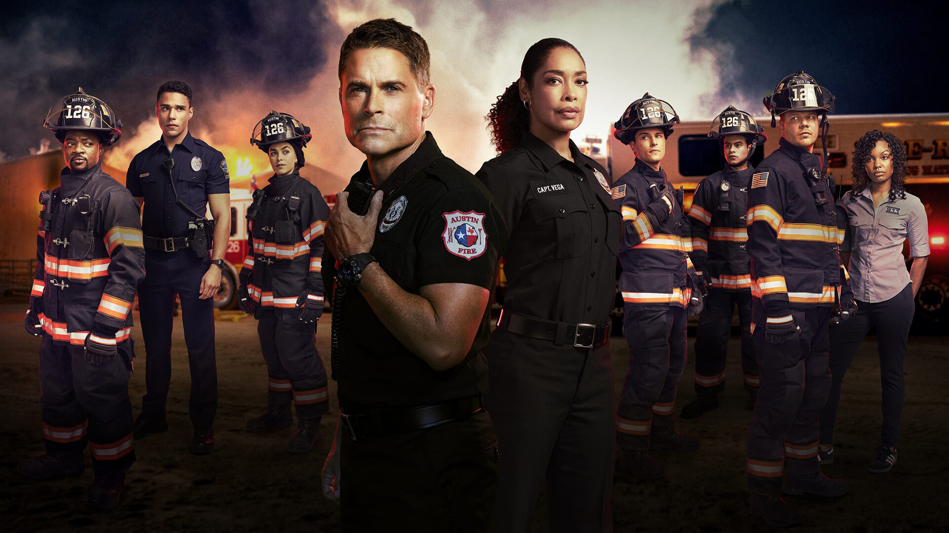 9-1-1: Lone Star, TV series, TV fanart, Action, 1920x1080 Full HD Desktop