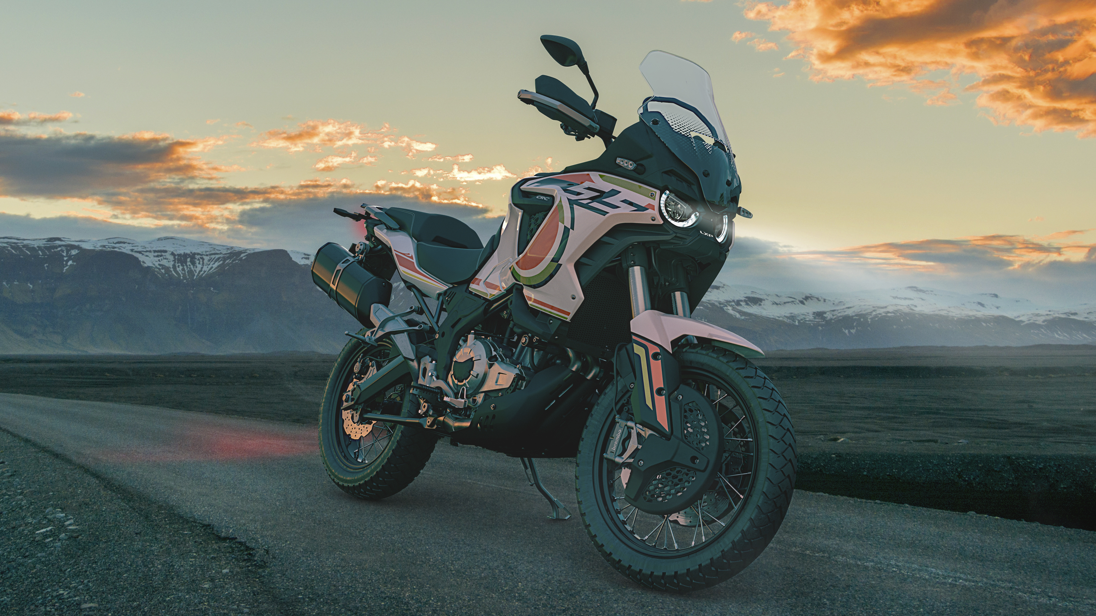 MV Agusta Lucky Explorer Project 5.5 Auto, Eye-catching bike, Powerful capabilities, Unleash your spirit, 3840x2160 4K Desktop