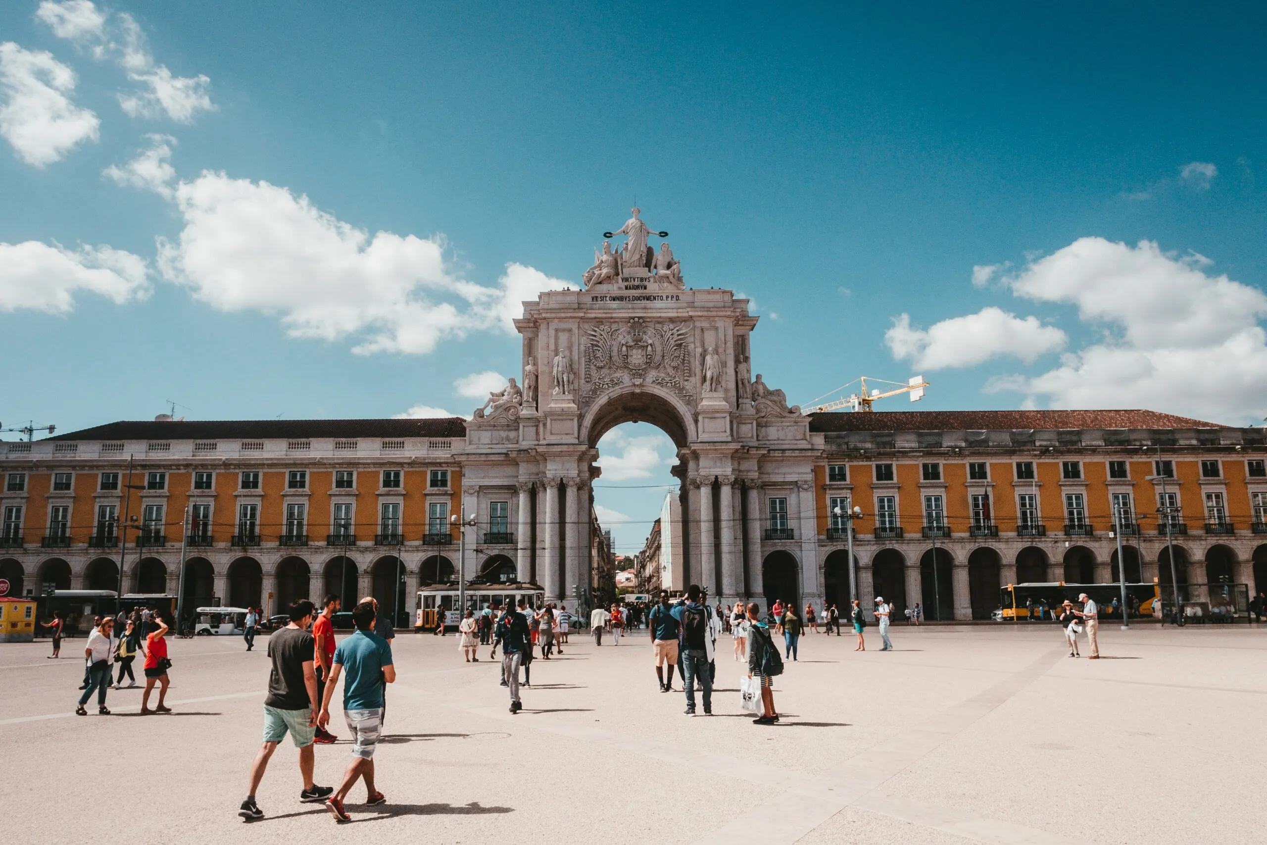 Rua Augusta Arch, Lisbon (Portugal) Wallpaper, 2560x1710 HD Desktop