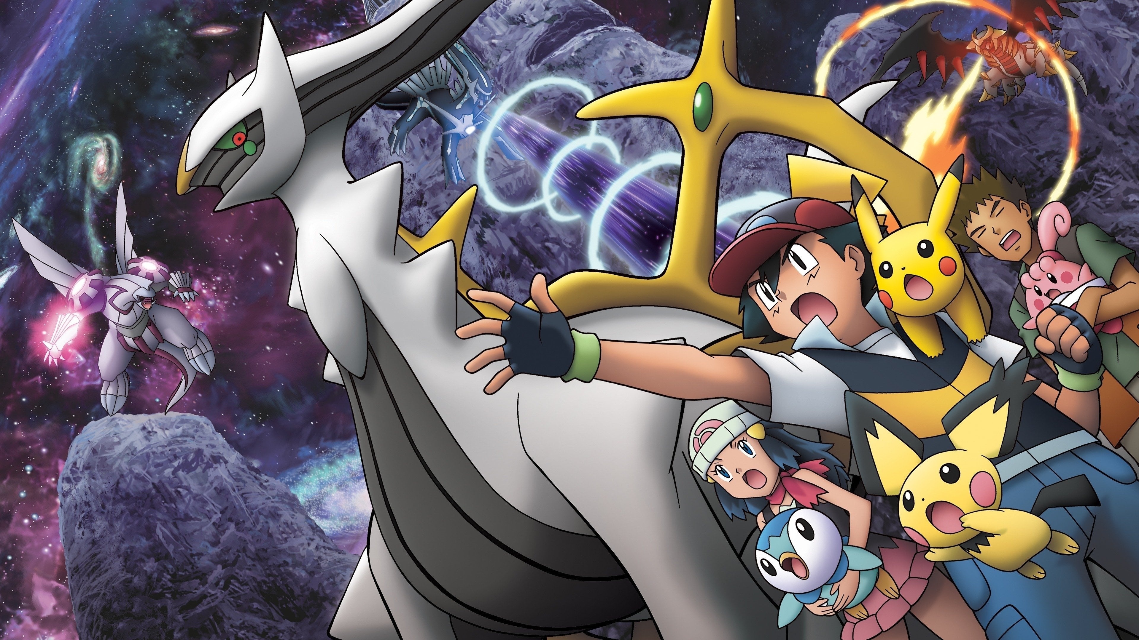 Pokmon movie, Arceus and the Jewel of Life, Adventure story, The Movie Database, 3840x2160 4K Desktop