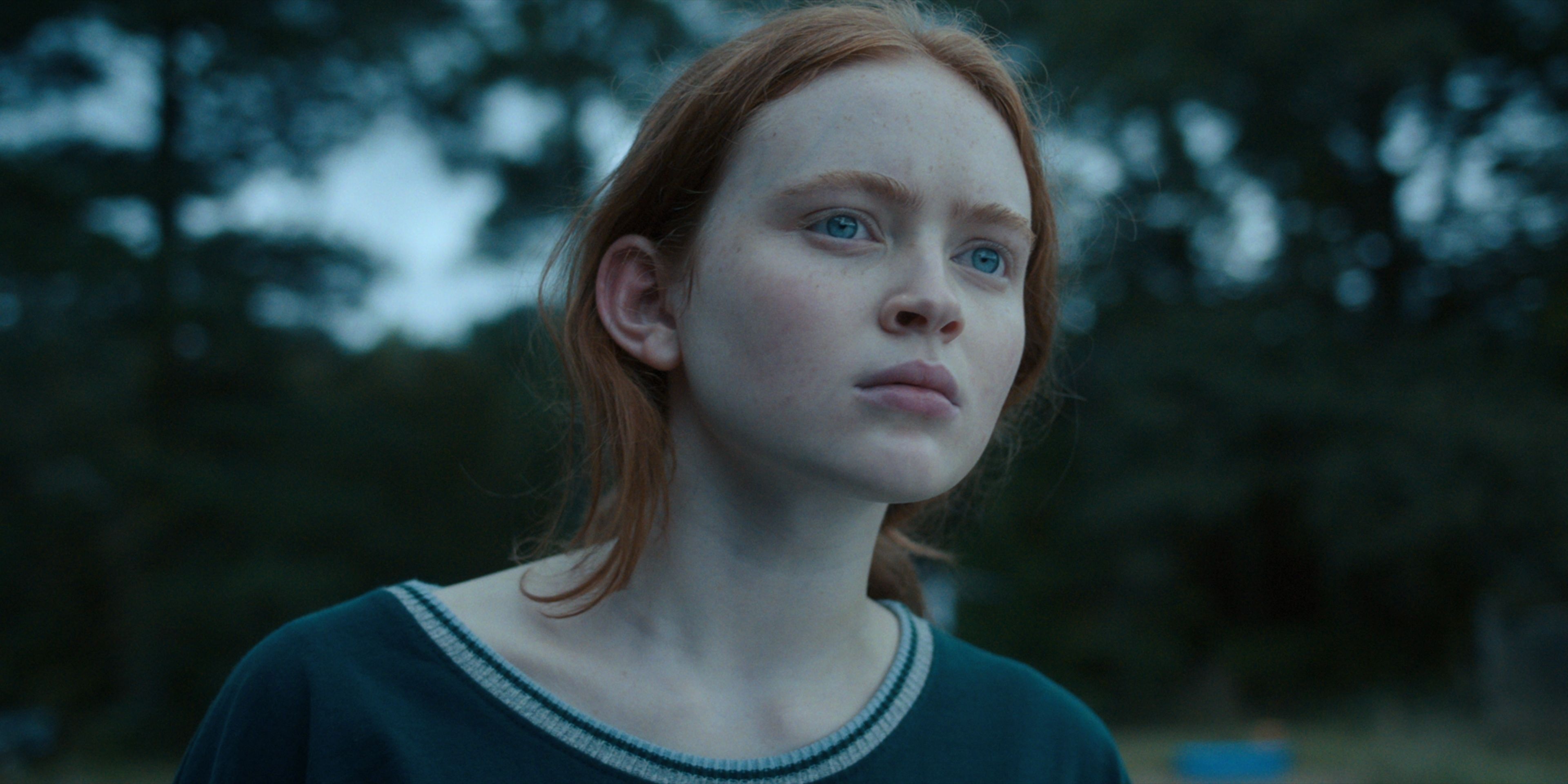 Sadie Sink, Stranger Things Season 4, Fans joke, Max, 3840x1920 Dual Screen Desktop