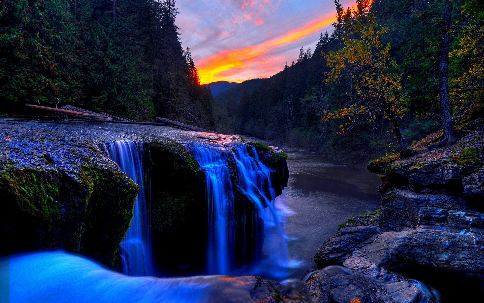 Lower Lewis, Waterfalls Wallpaper, 1920x1200 HD Desktop