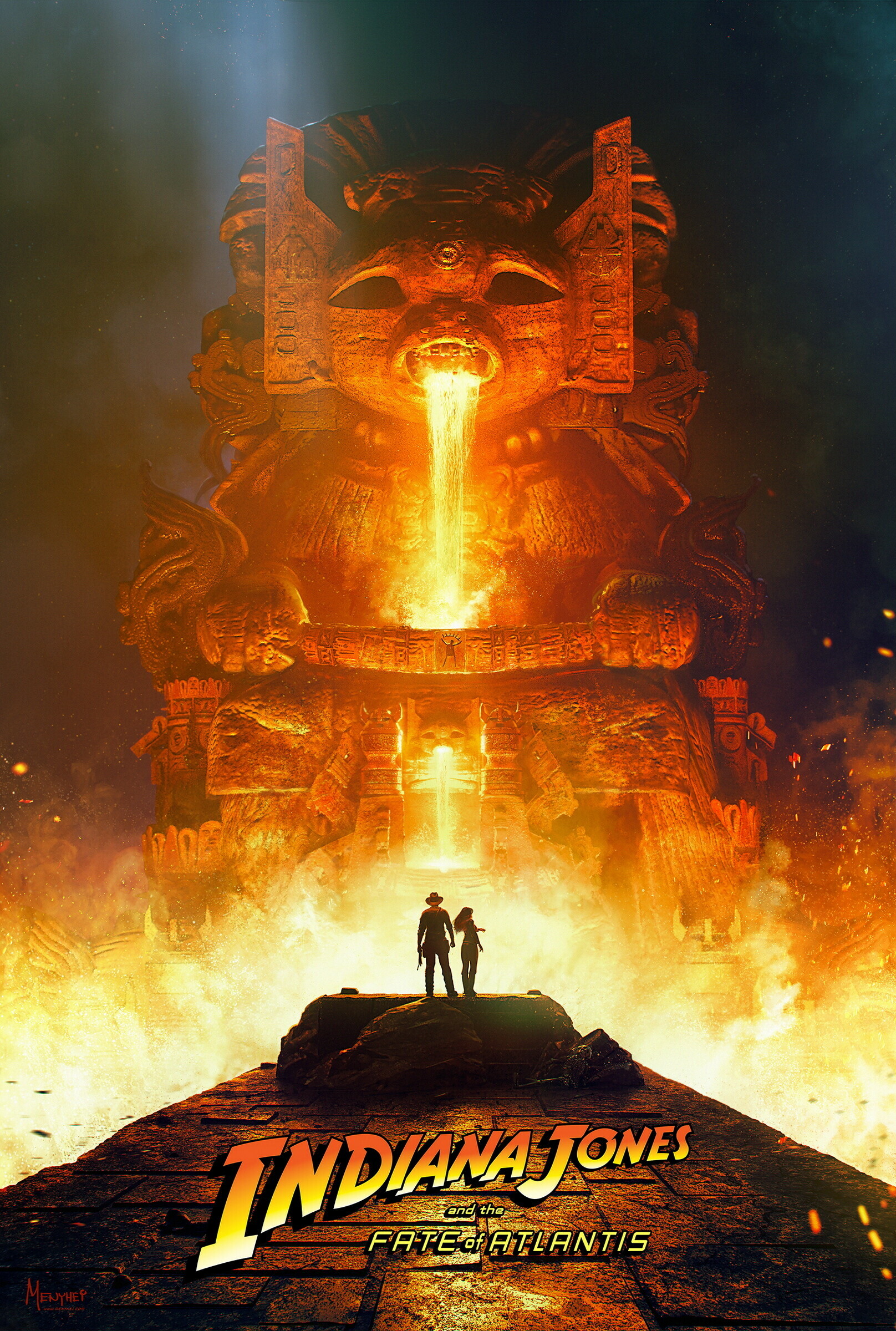 The Fate of Atlantis, Indiana Jones Wallpaper, 1620x2400 HD Phone