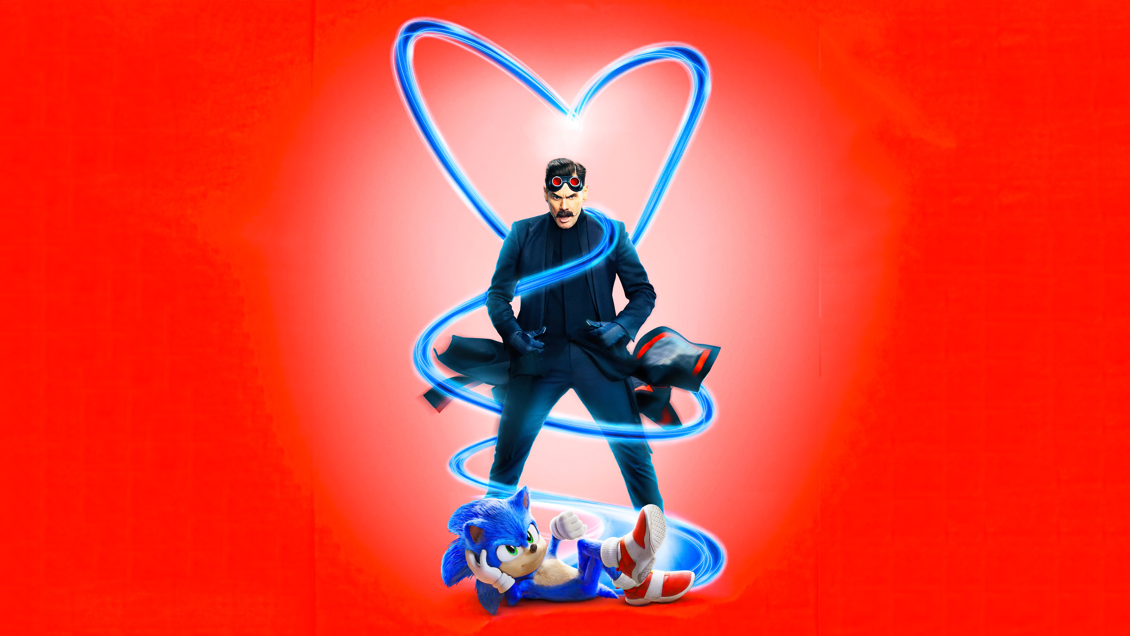 Jim Carrey, Doctor Robotnik, 4K Ultra HD, 3840x2160 4K Desktop