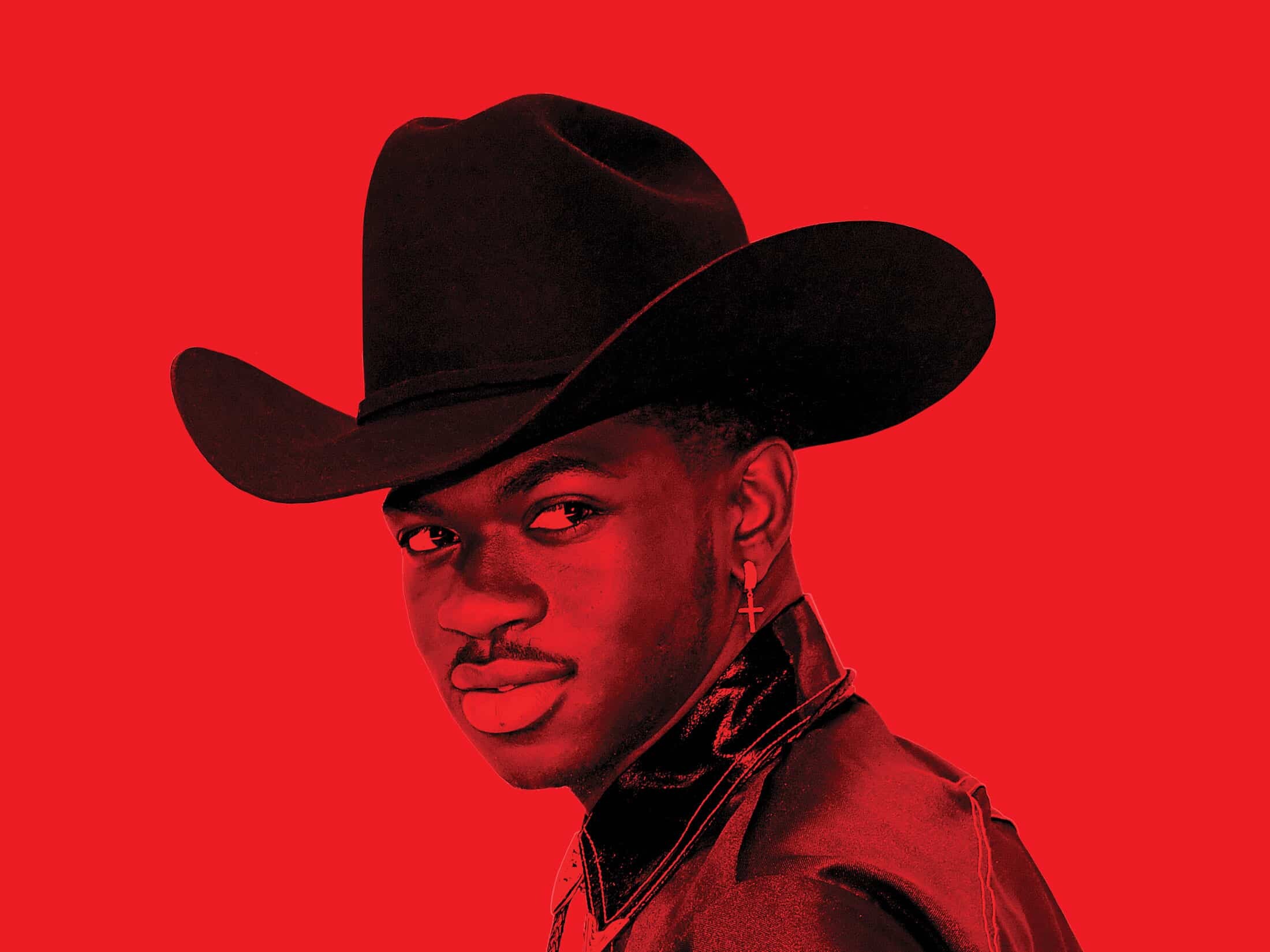 Lil Nas X, Striking background, Creative artwork, Musical vibes, 2200x1650 HD Desktop