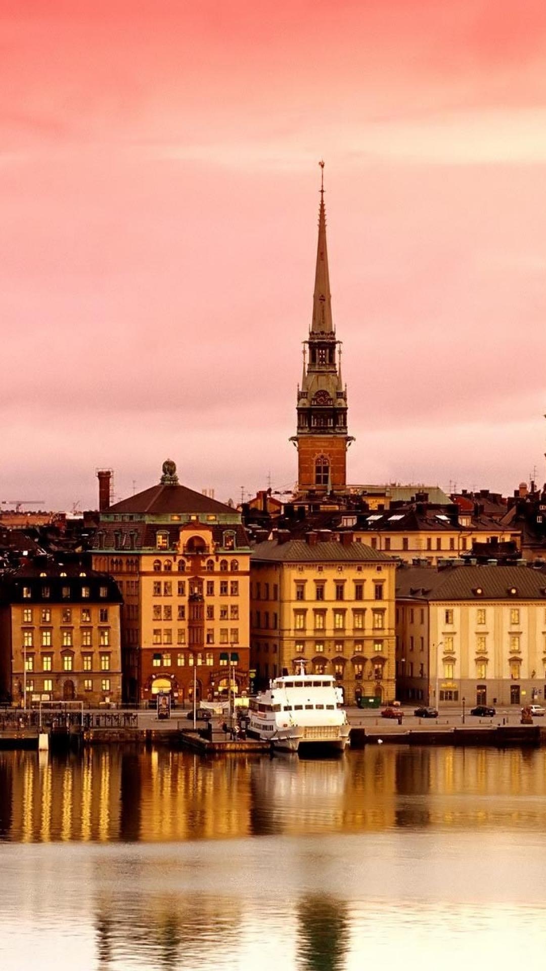 Sweden travels, Stockholm phone wallpapers, City's essence, Screen beauty, 1080x1920 Full HD Phone