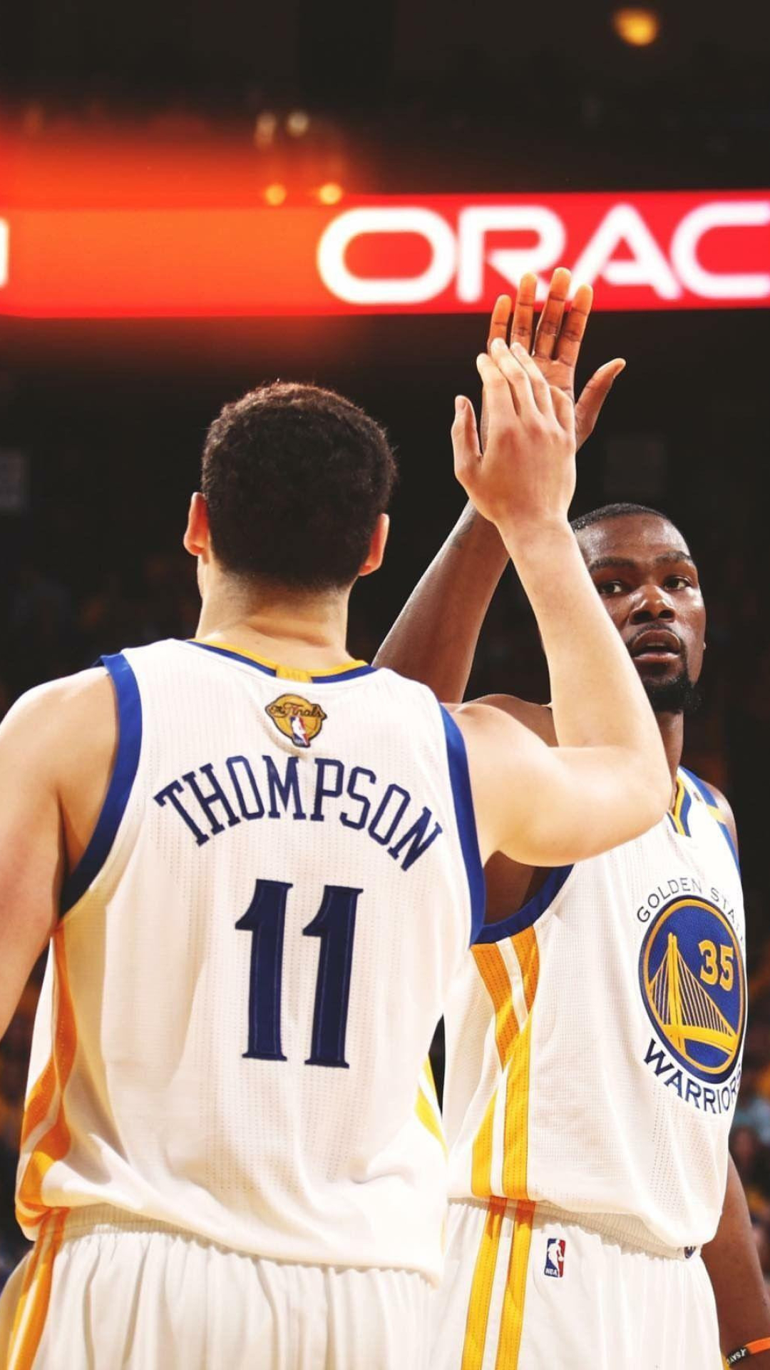 Kevin Durant, Klay Thompson Wallpaper, 1080x1920 Full HD Phone