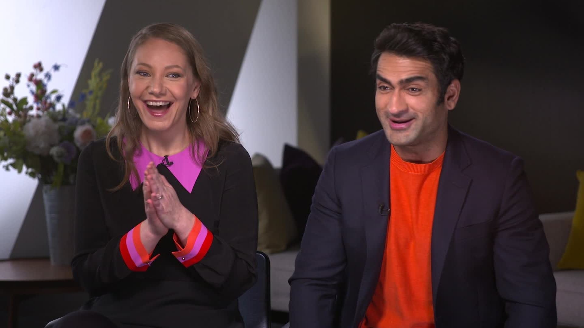Kumail Nanjiani, Emily V. Gordon, Love and Little America, CNN video, 1920x1080 Full HD Desktop