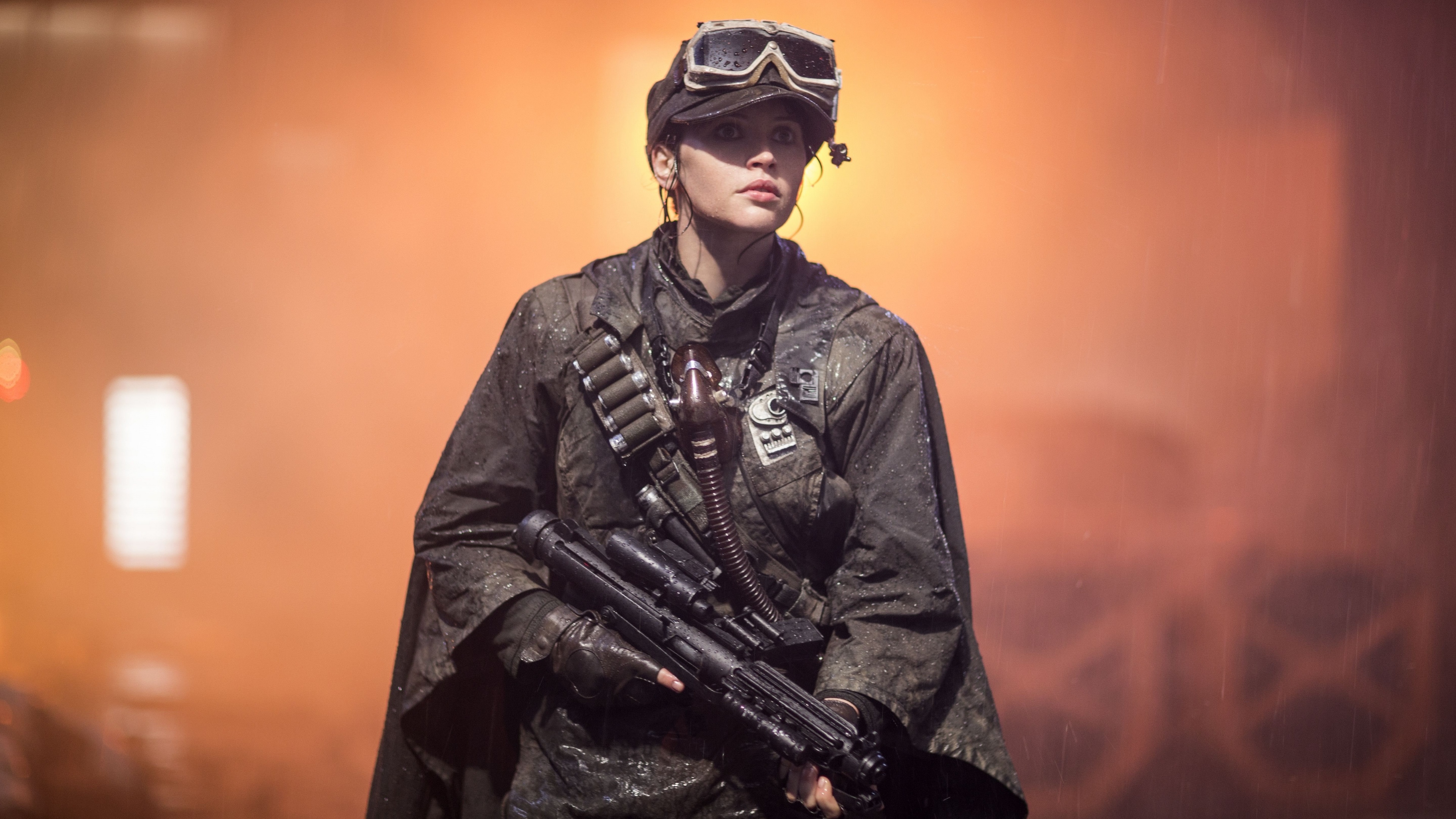Actress, Star Wars, Felicity Jones, Jean Erso, 3840x2160 4K Desktop