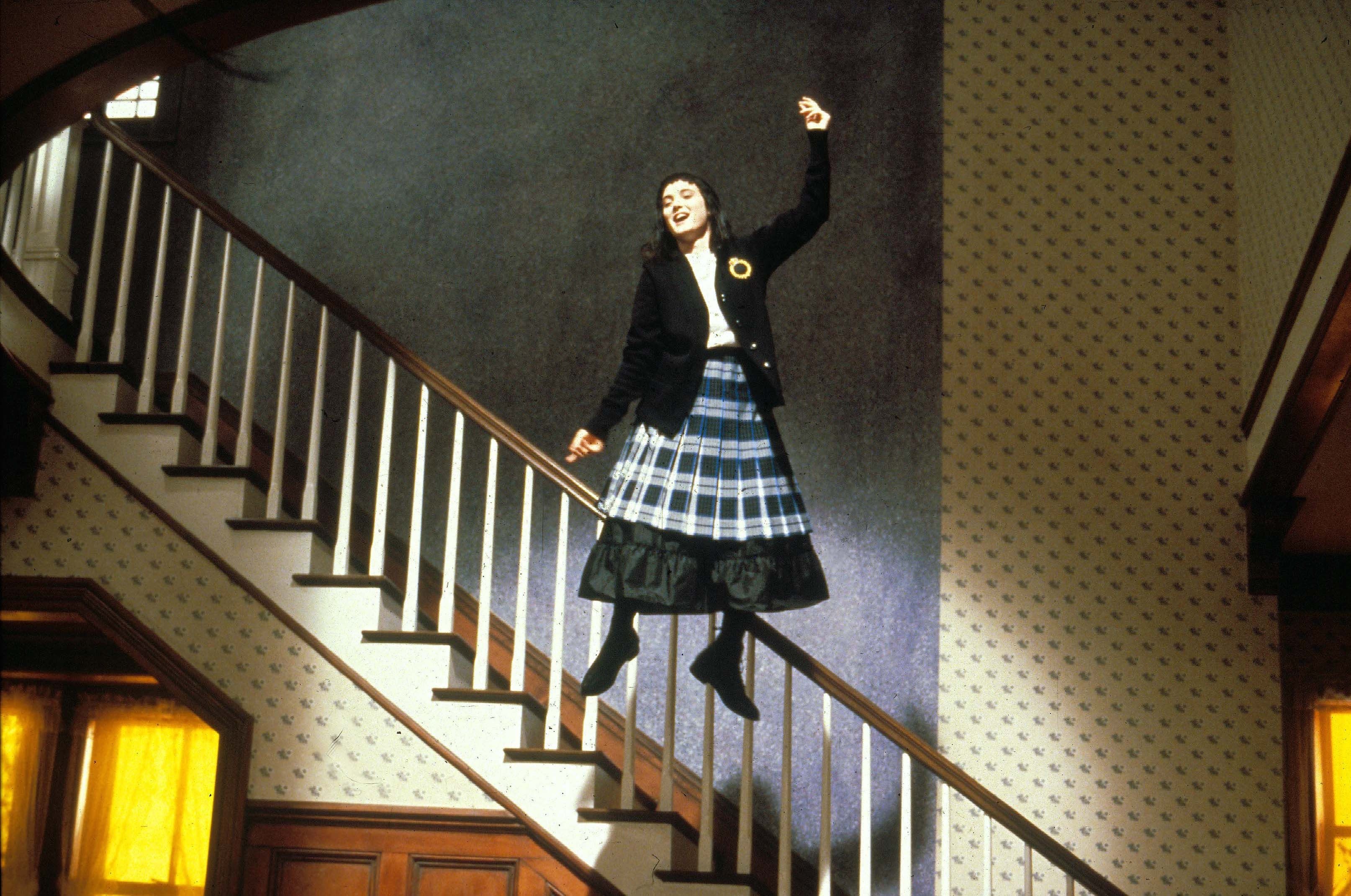 Winona Ryder, Beetlejuice Ending, Schoolgirl Uniform, 3230x2150 HD Desktop