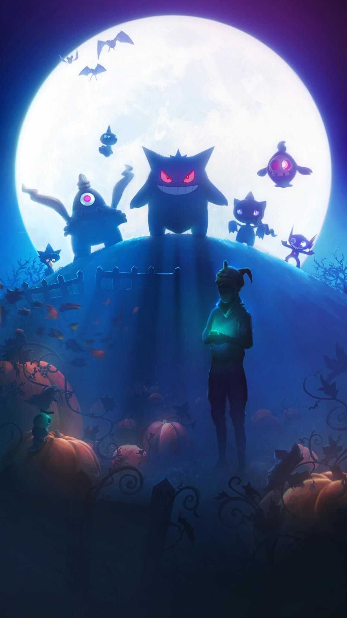 Pokemon Go, Gengar Wallpaper, 1160x2050 HD Phone