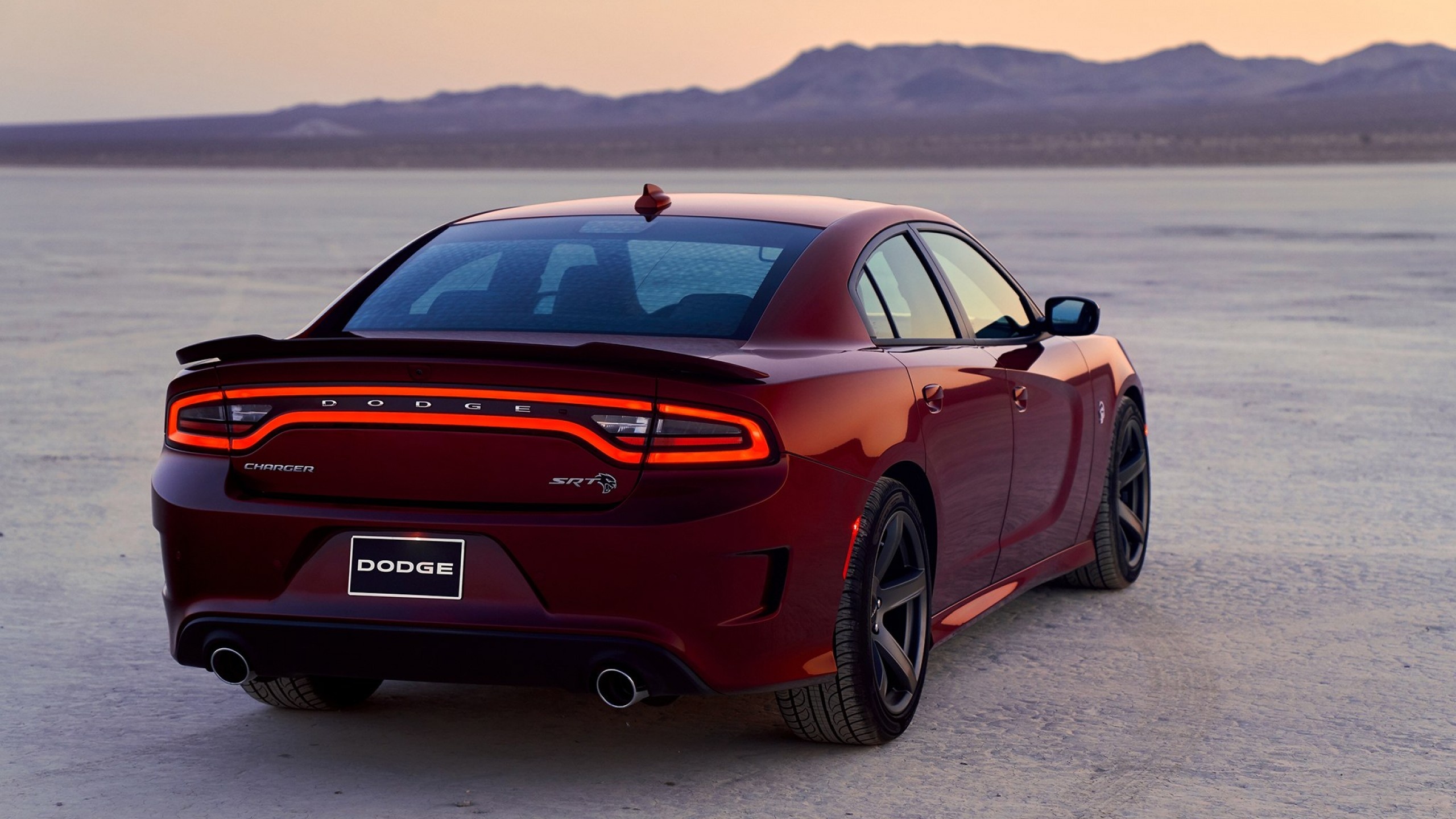 2019 Model Back View, Dodge Charger Wallpaper, 2560x1440 HD Desktop
