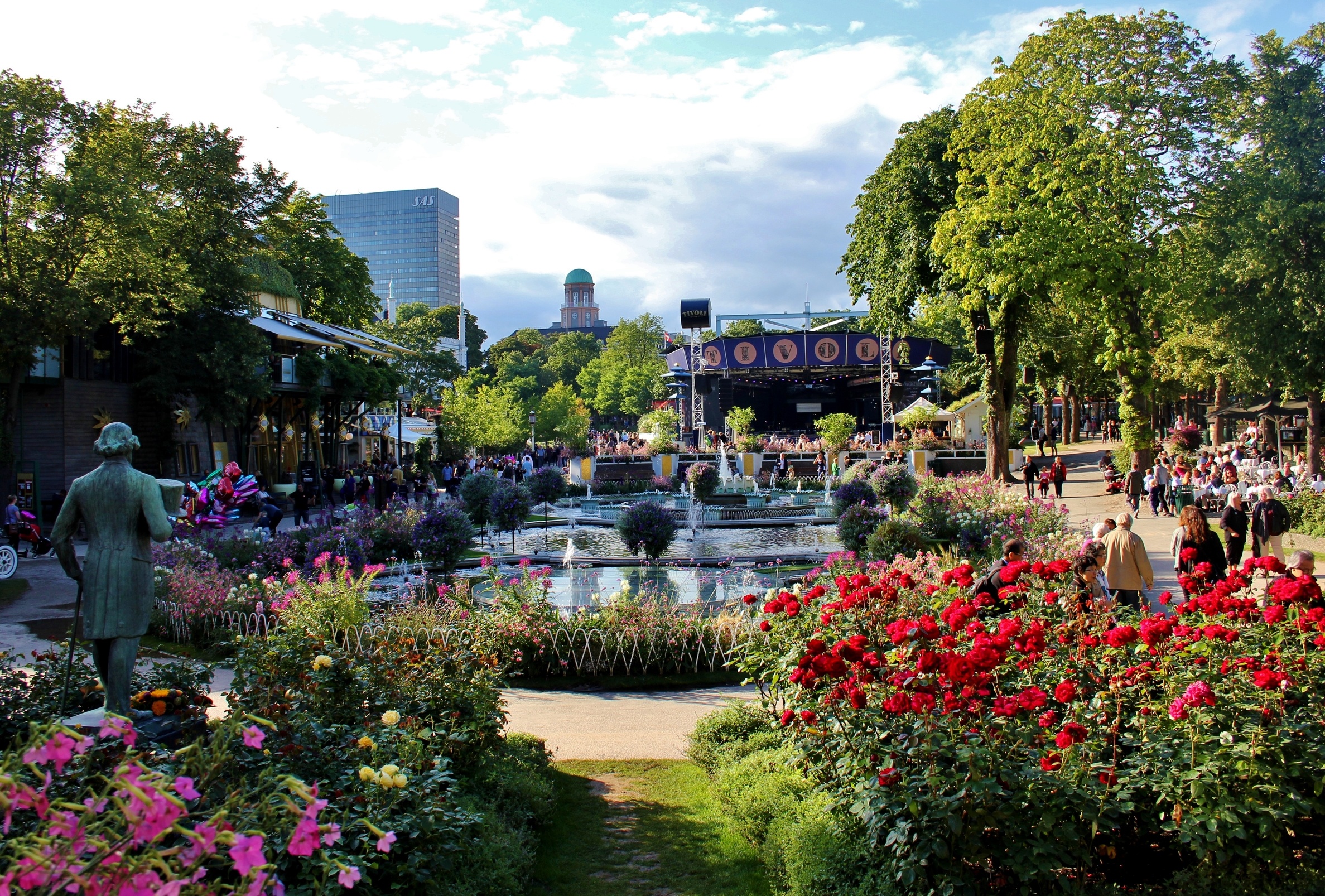 Tivoli Gardens, Insider's view, Travel photo, Fanpop community, 2380x1610 HD Desktop