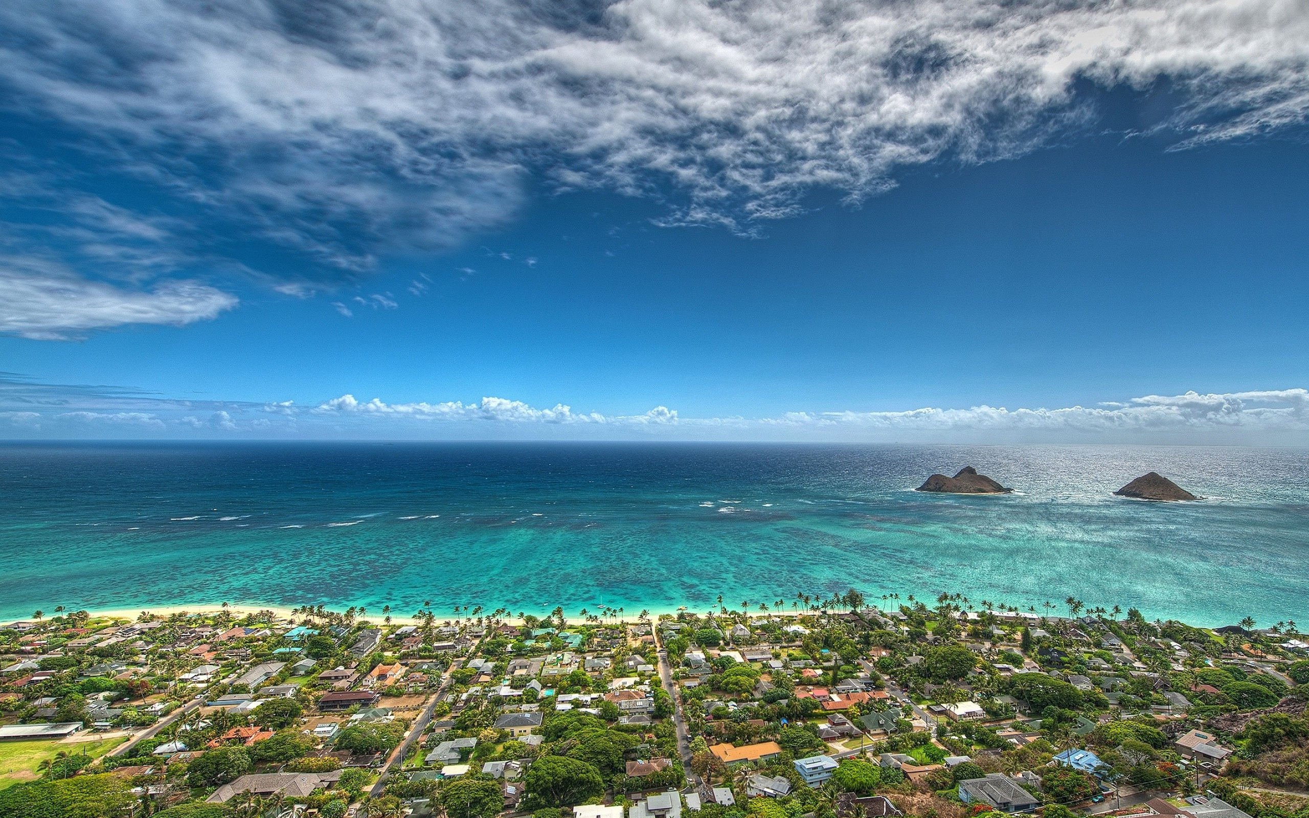 Beach bliss, Aerial views, Coastal serenity, Sandy shores, 2560x1600 HD Desktop